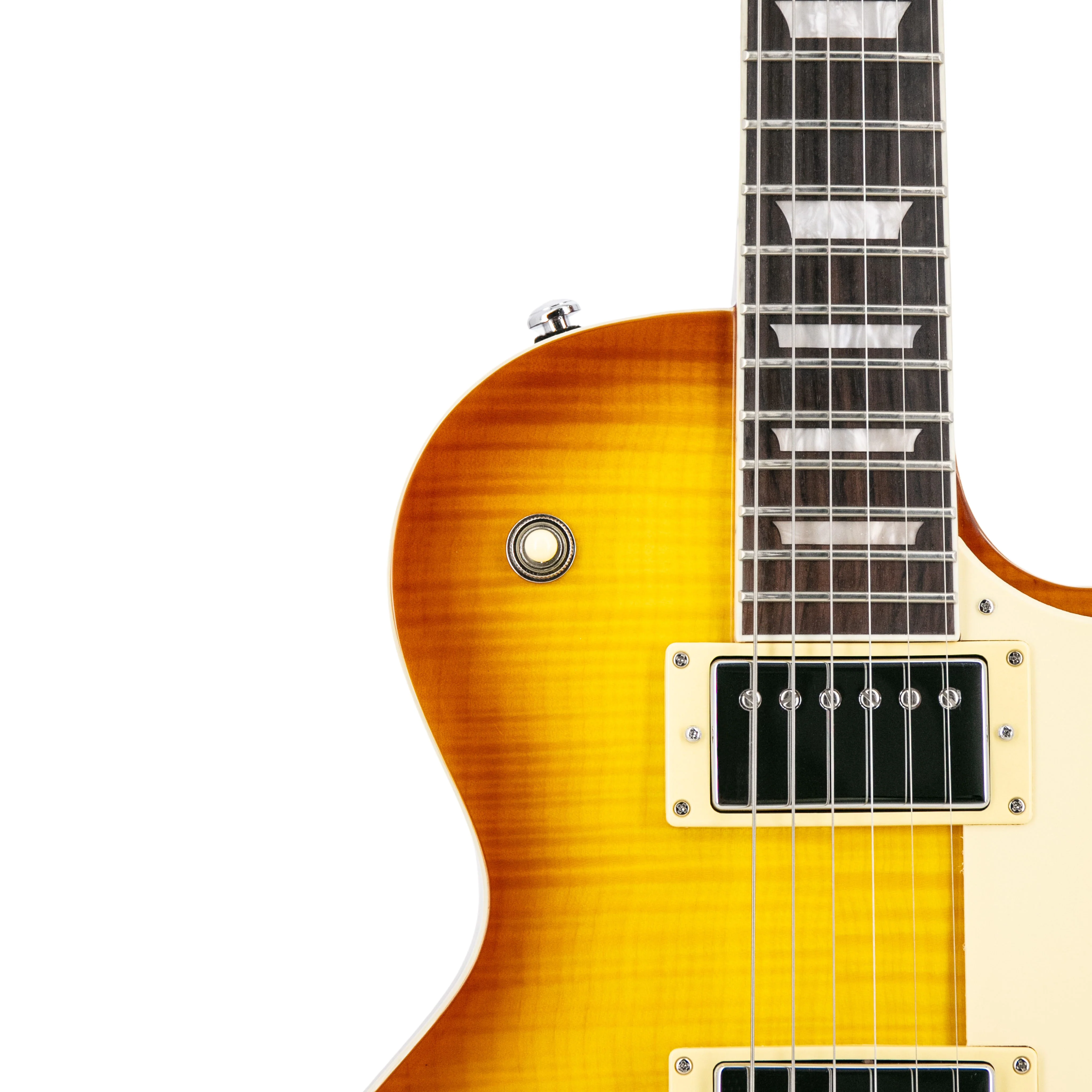 Heritage Ascent+ Collection H-150 Electric Guitar, Dirty Lemon Burst - Image 9