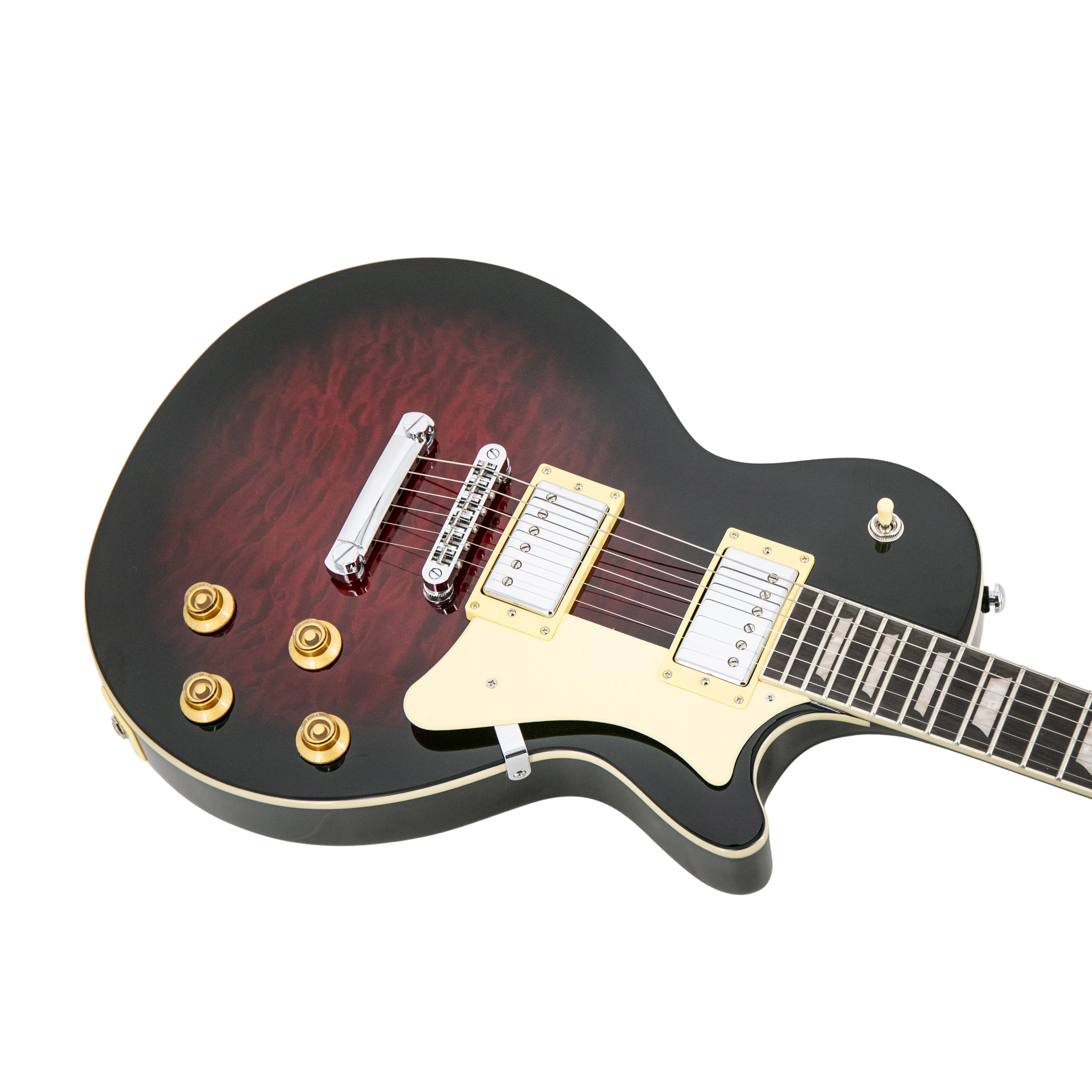 Heritage Ascent+ Collection H-150 Electric Guitar, Rose Burst - Image 12