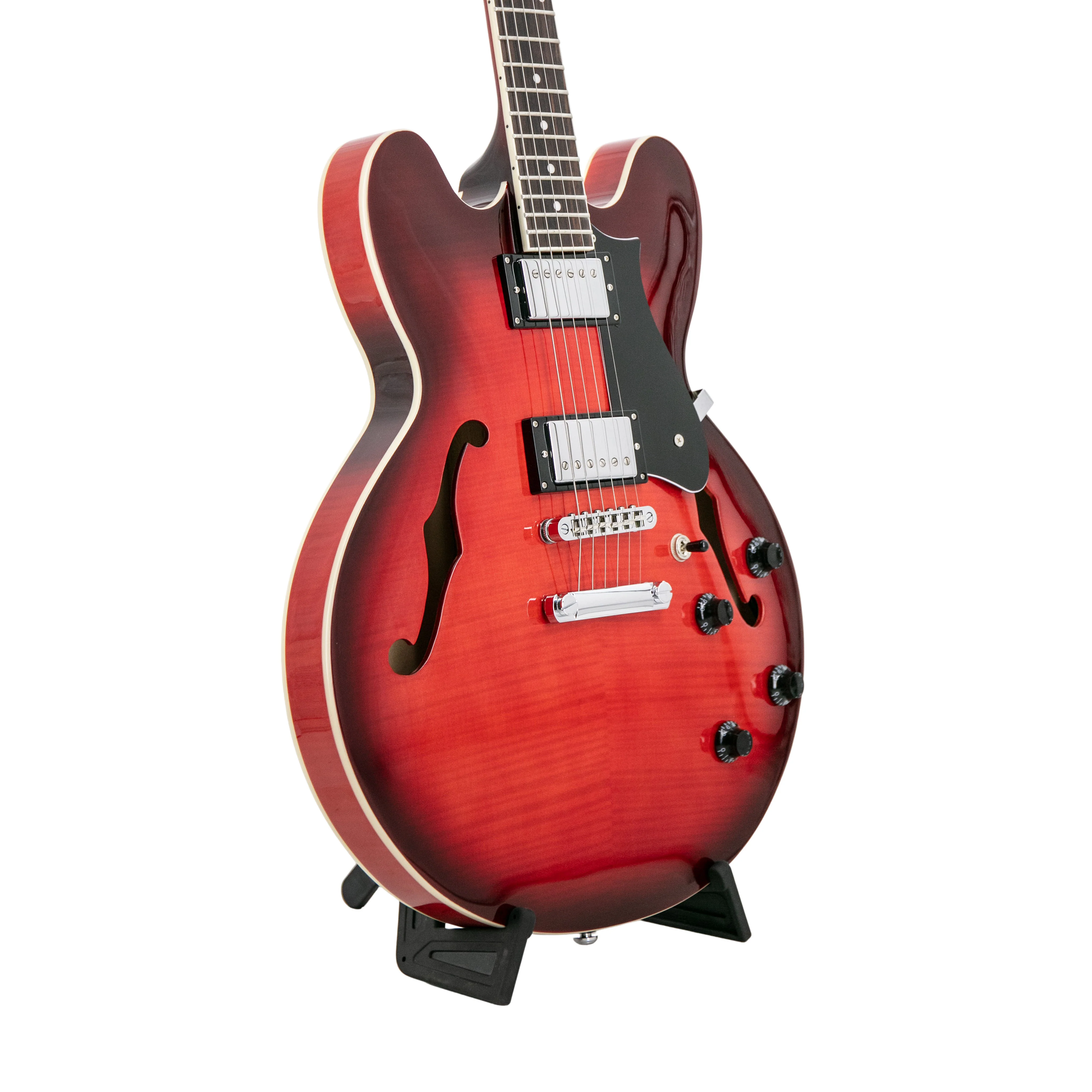 Heritage Ascent+ Collection H-535 Electric Guitar, Scarlet Red Burst - Image 10
