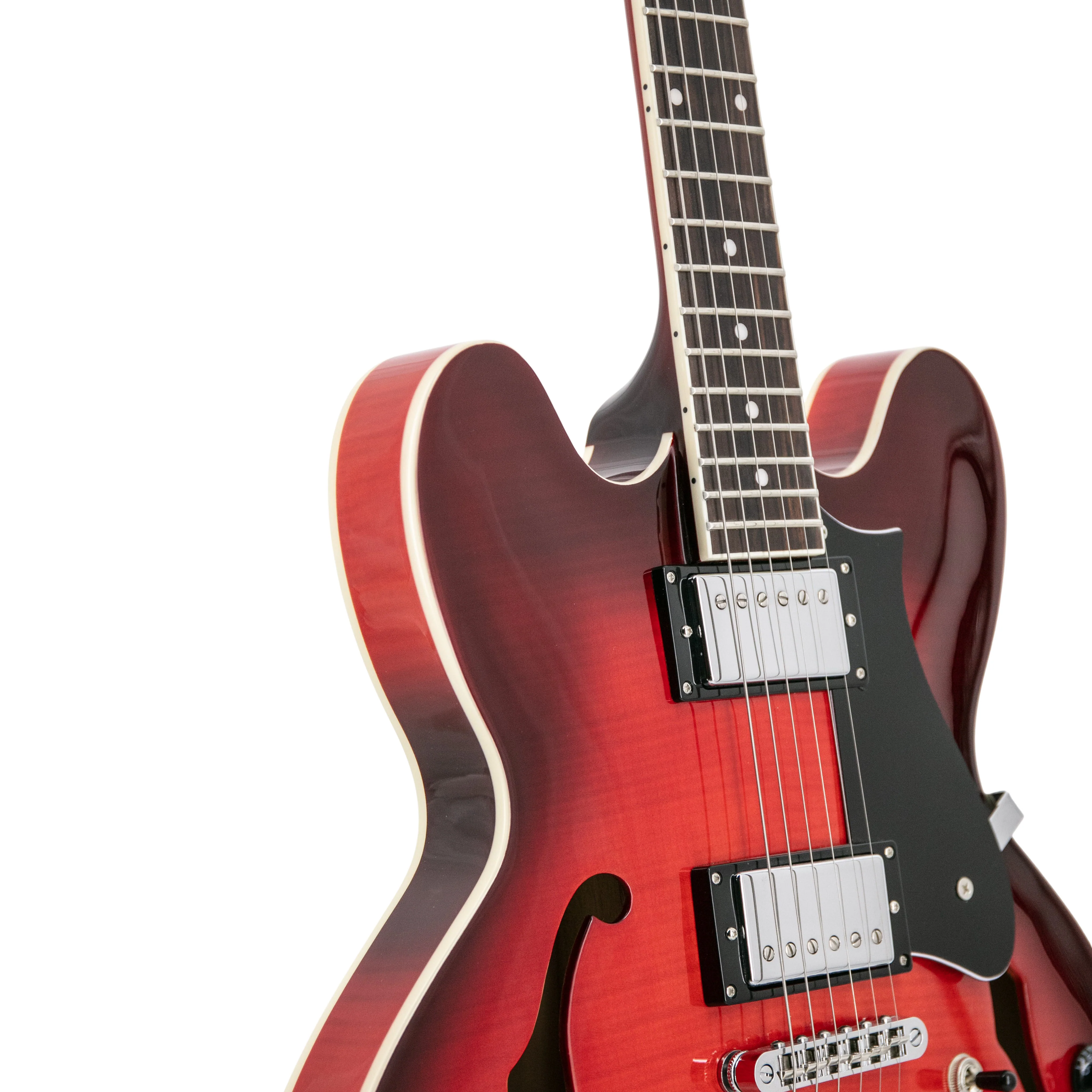 Heritage Ascent+ Collection H-535 Electric Guitar, Scarlet Red Burst - Image 11
