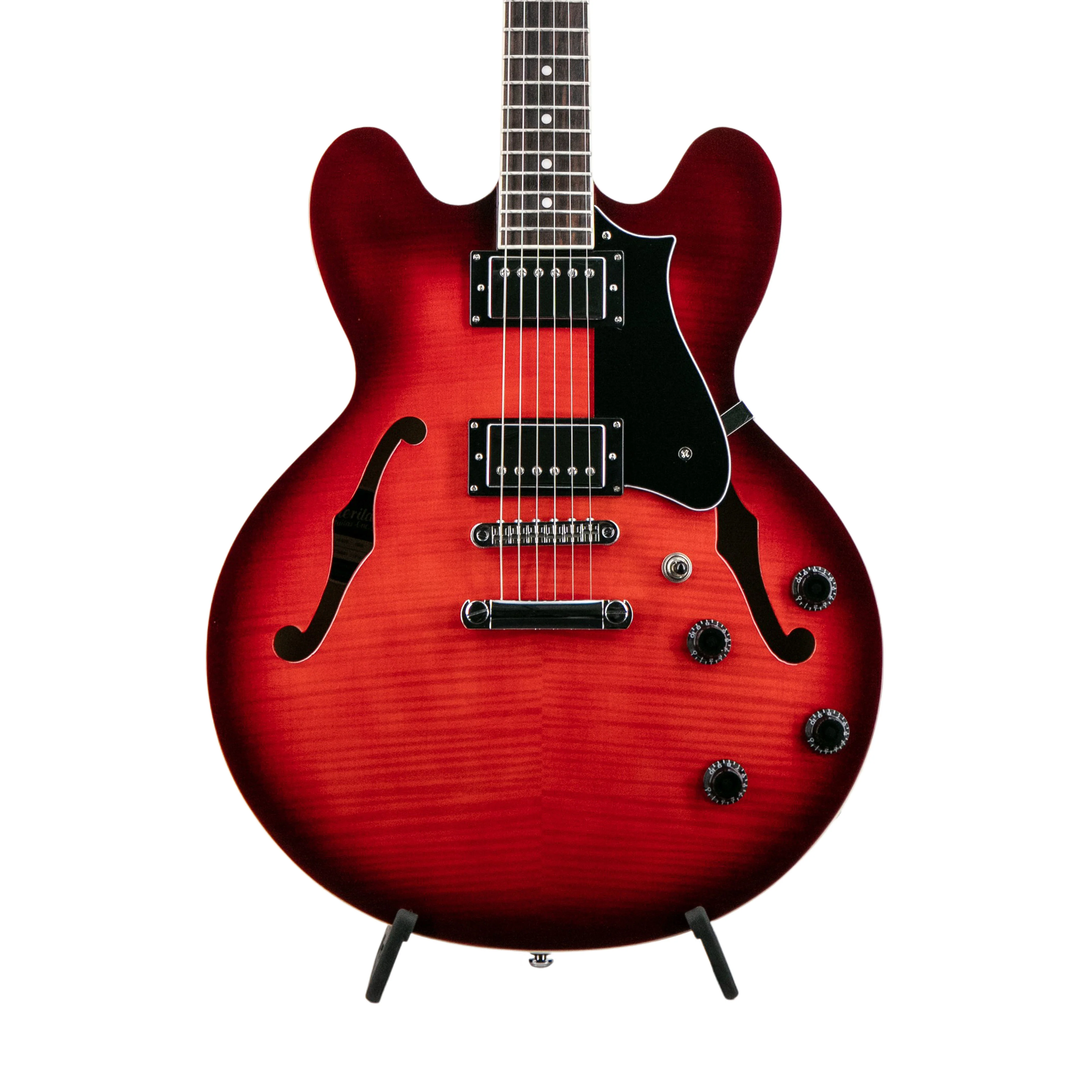 Heritage Ascent+ Collection H-535 Electric Guitar, Scarlet Red Burst - Image 3