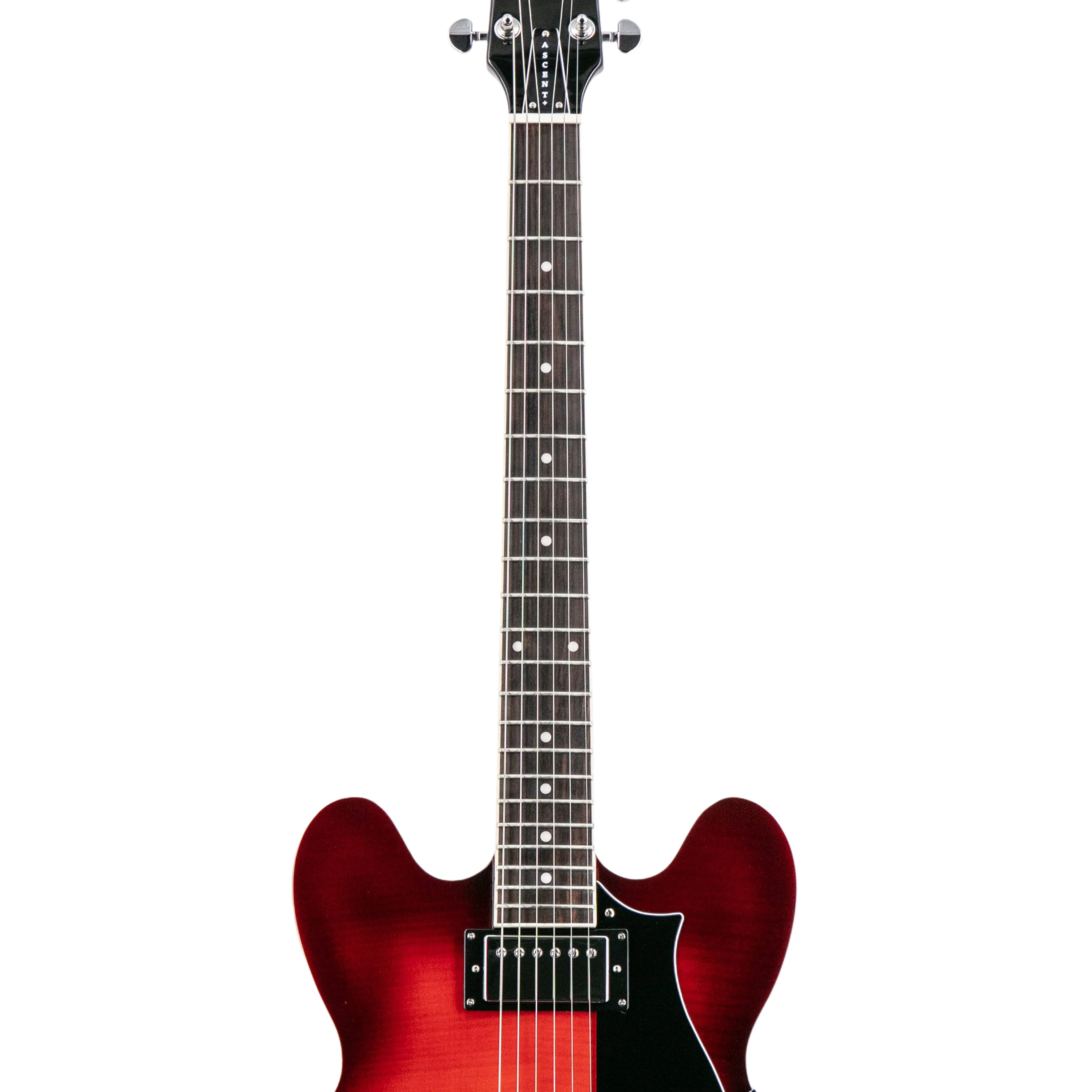 Heritage Ascent+ Collection H-535 Electric Guitar, Scarlet Red Burst - Image 5