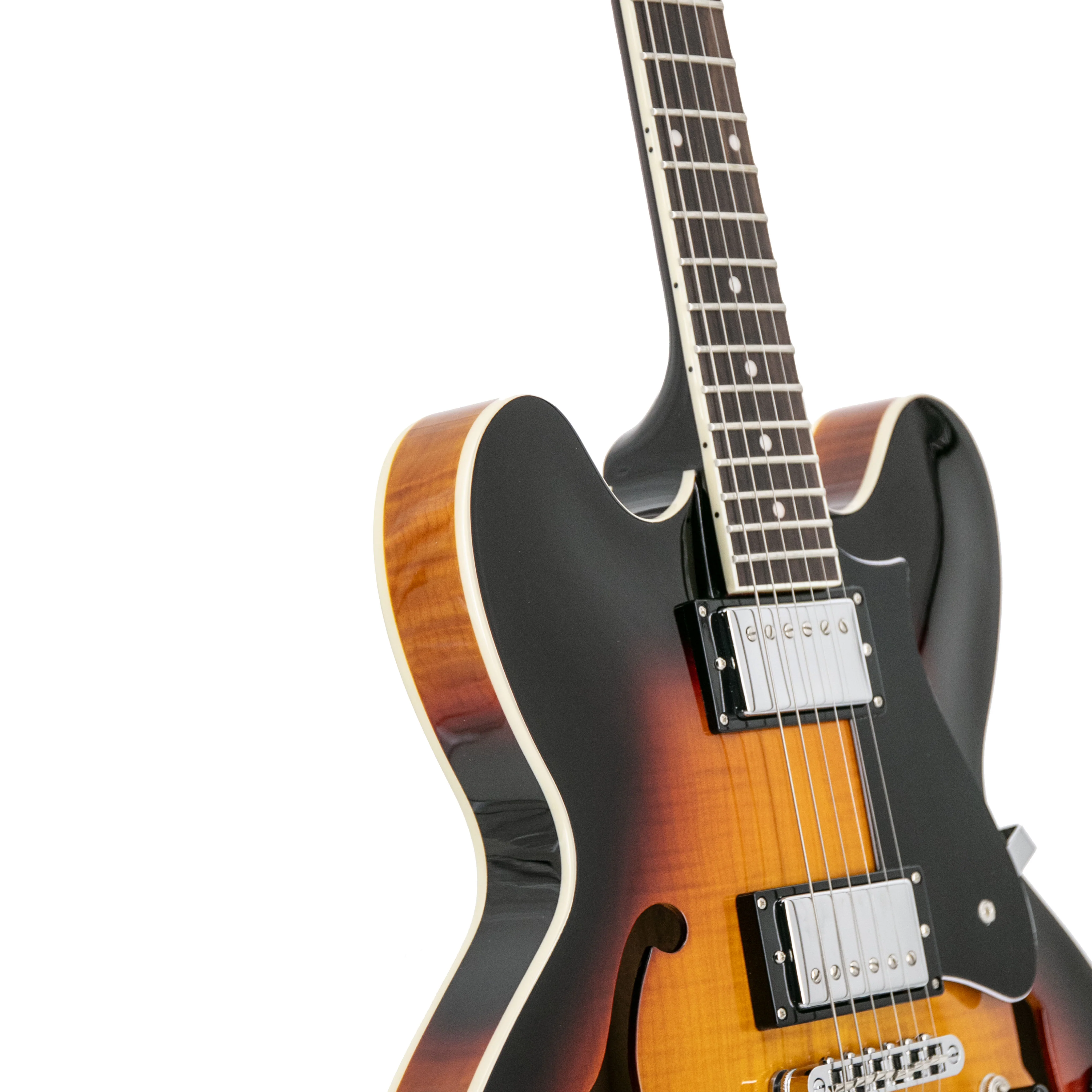 Heritage Ascent+ Collection H-535 Electric Guitar, Sunburst - Image 11