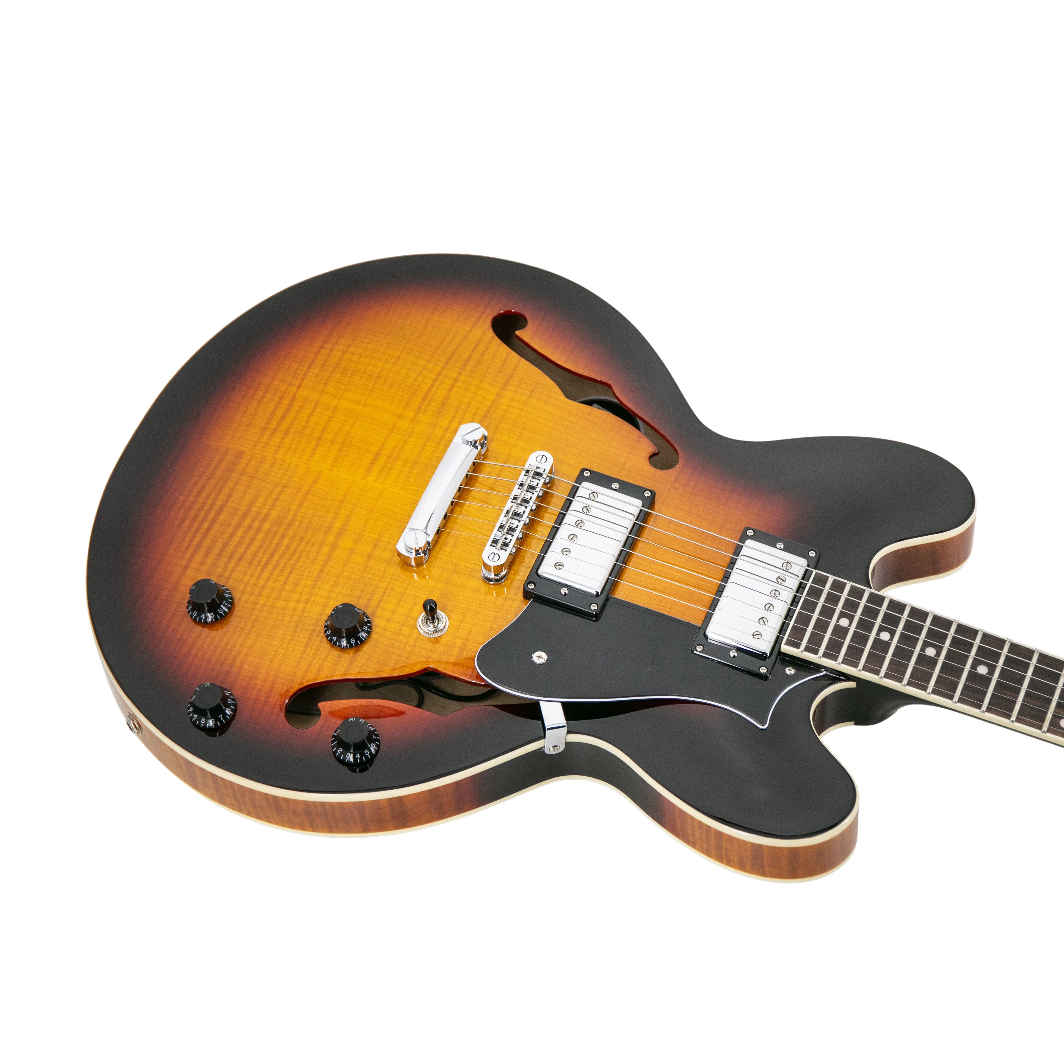 Heritage Ascent+ Collection H-535 Electric Guitar, Sunburst - Image 12