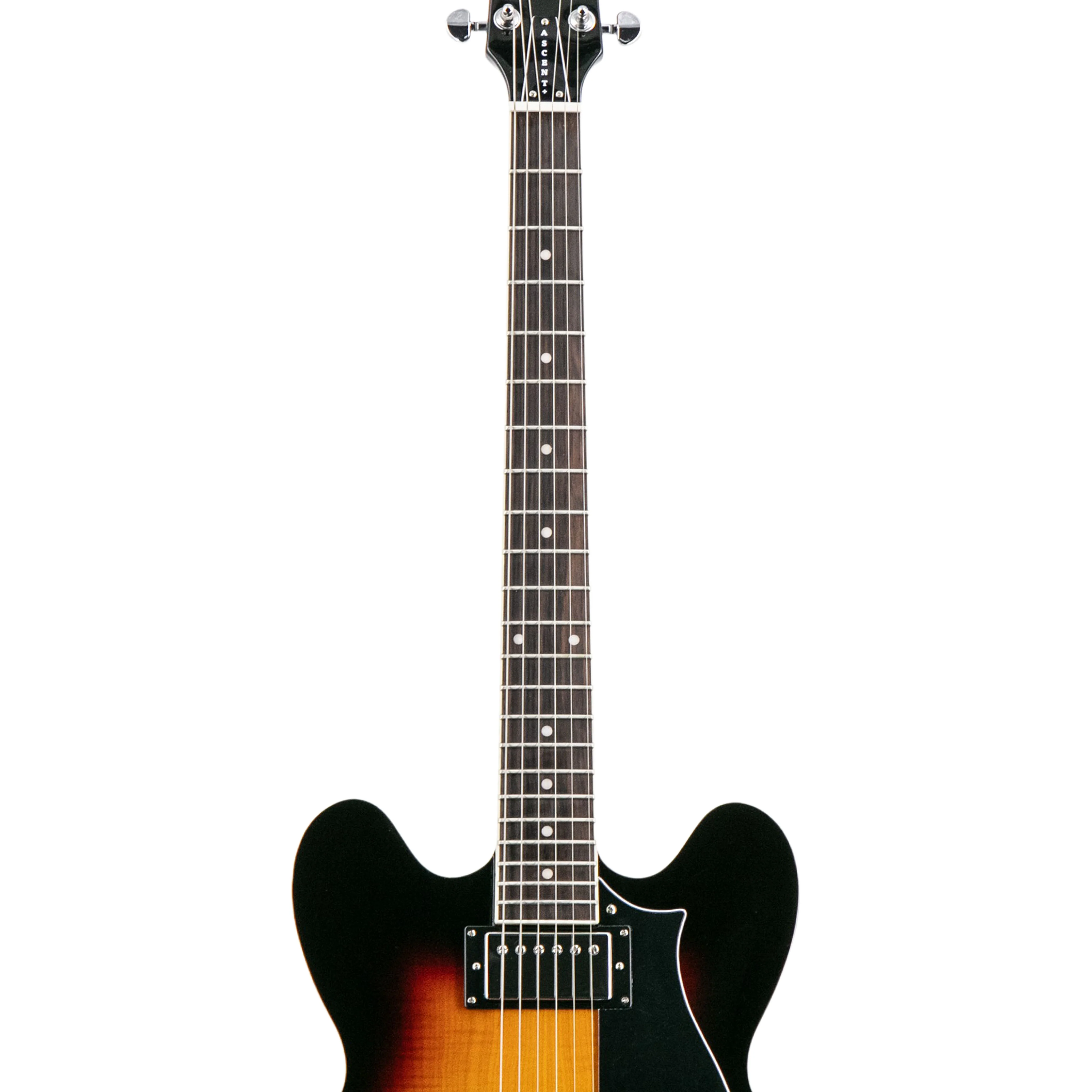 Heritage Ascent+ Collection H-535 Electric Guitar, Sunburst - Image 5