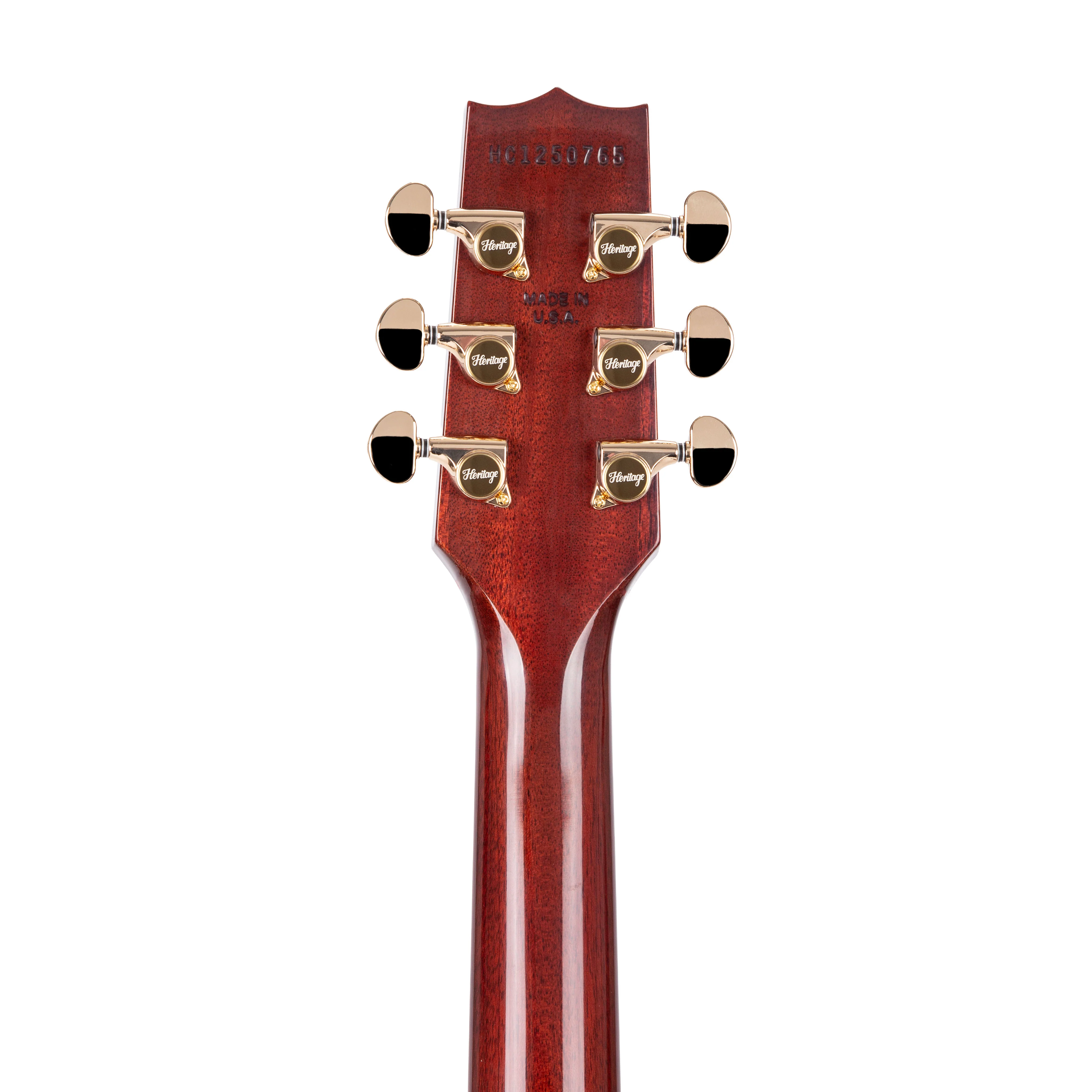 Heritage Custom Shop 40th Anniversary H-555 Electric Guitar, Almond Burst - Image 5