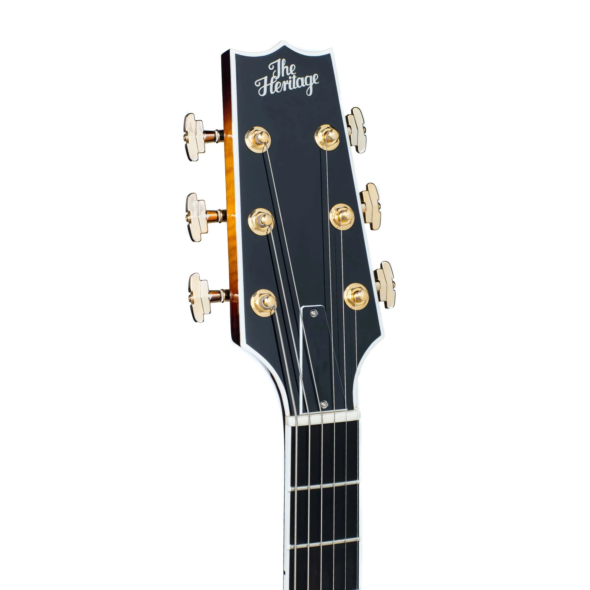 Heritage Standard Collection Eagle Classic Hollow Electric Guitar with Case, Original Sunburst - Image 4
