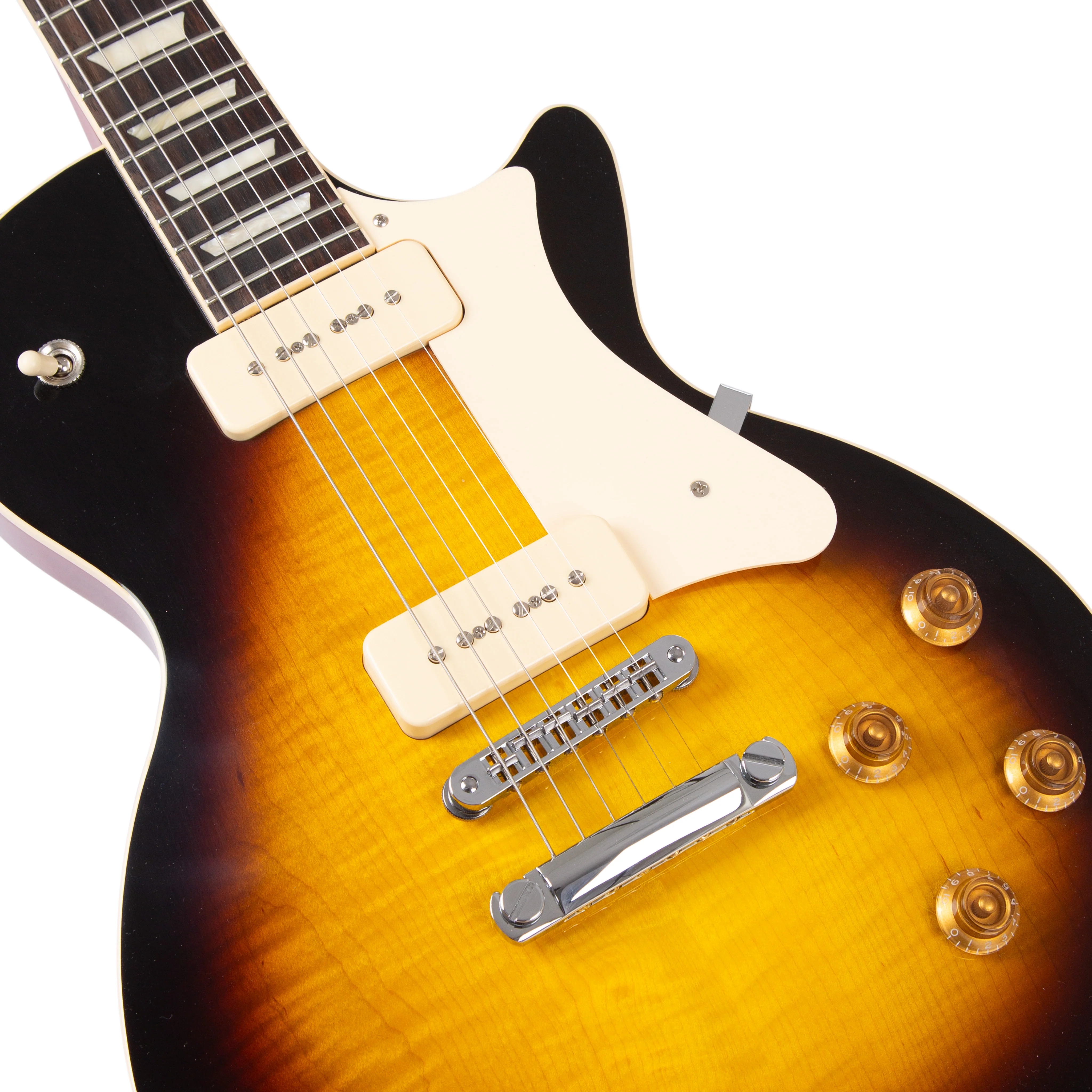 Heritage Standard Collection H-150 P90 Electric Guitar with Case, Original Sunburst - Image 3