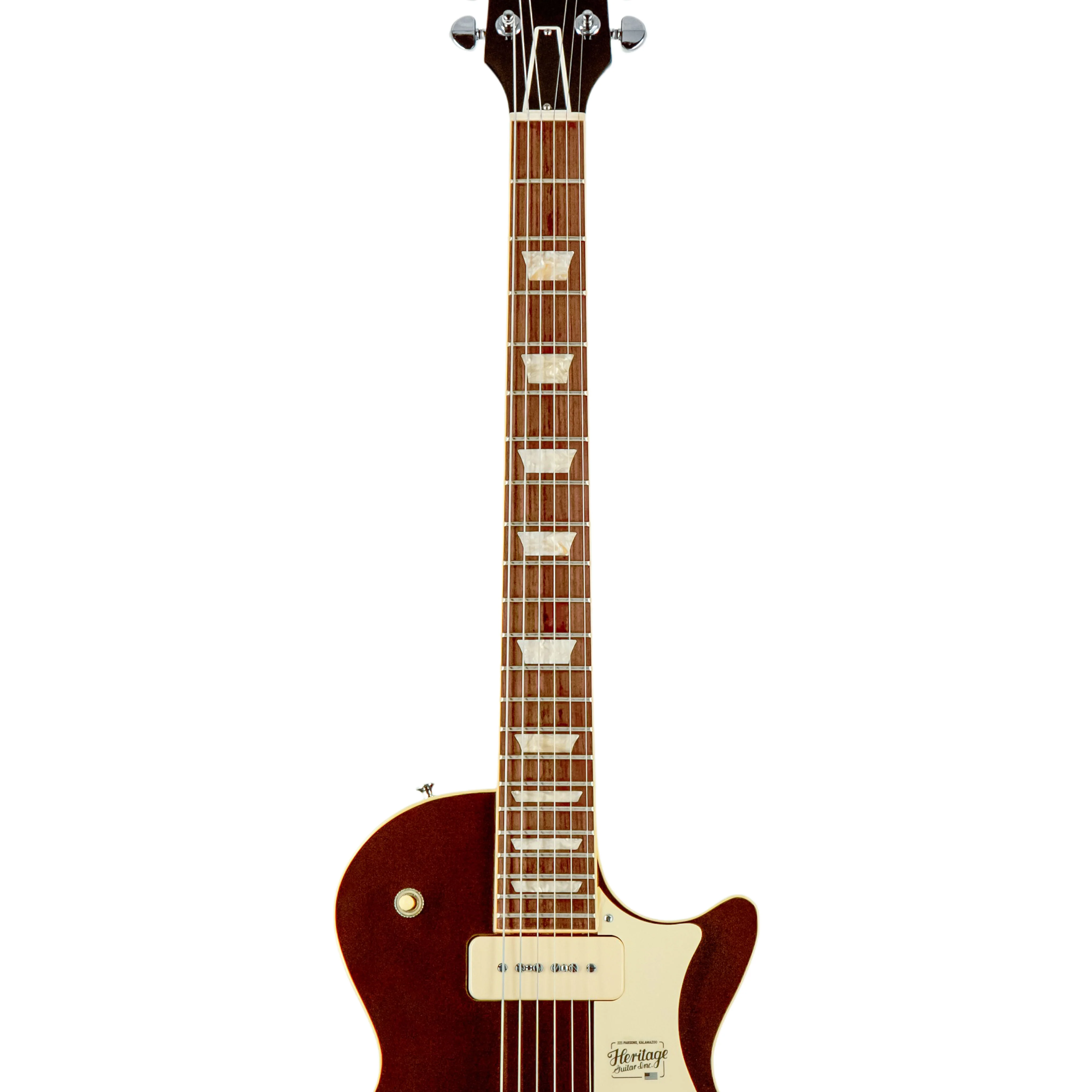 Heritage Standard Collection H-150 P90 Electric Guitar with Case, Oxblood - Image 5