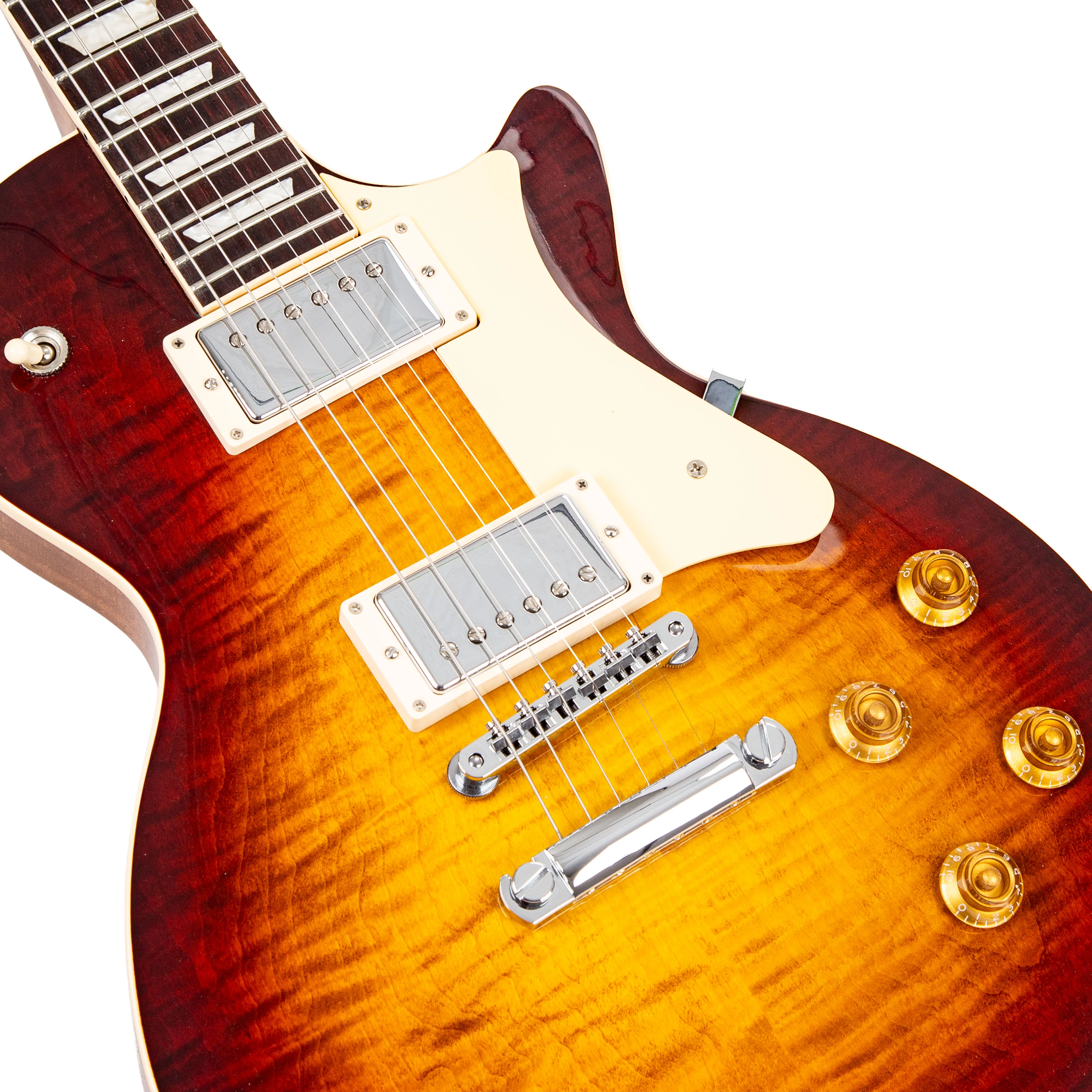 Heritage Standard II Collection H-150 Electric Guitar with Case, Bourbon Burst - Image 3