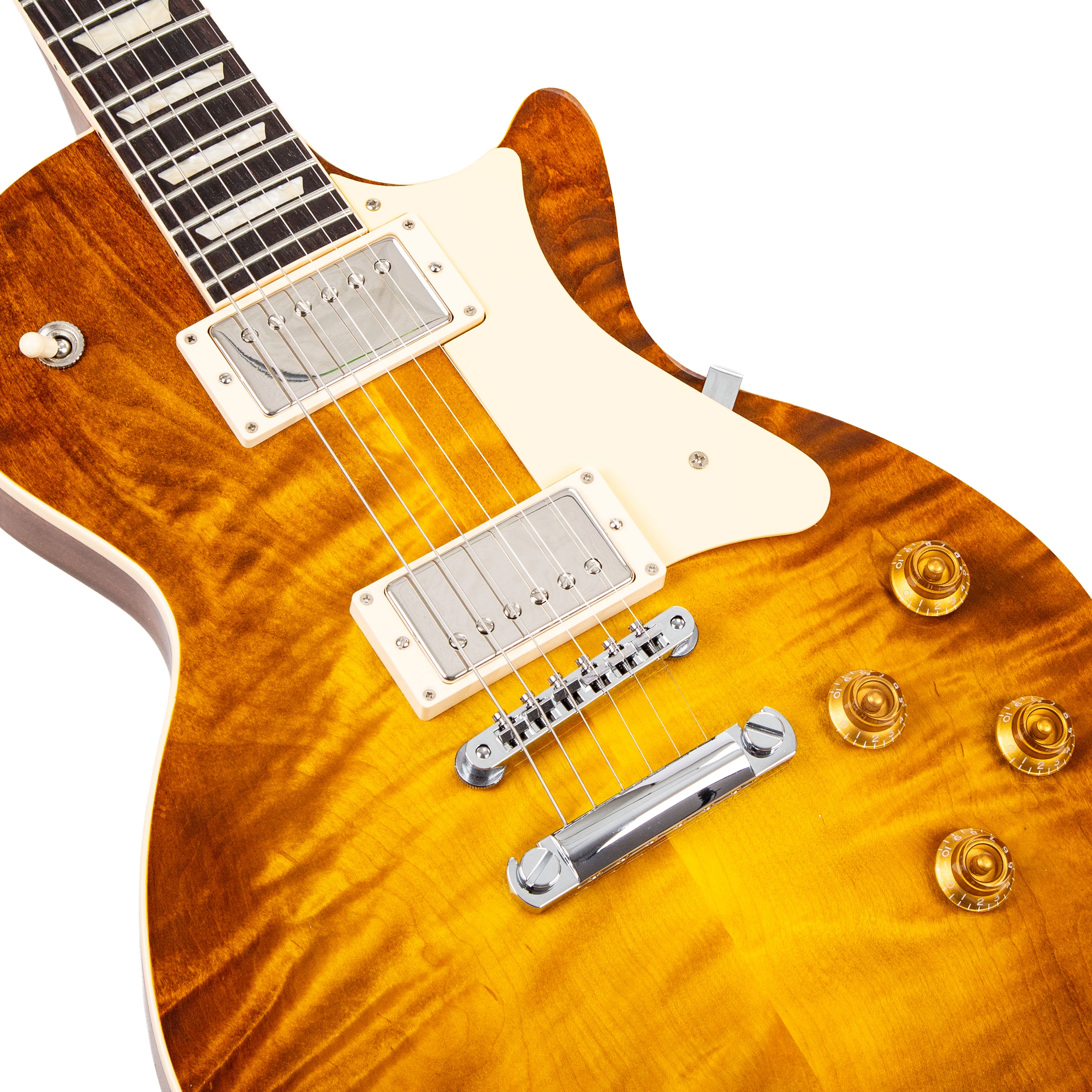 Heritage Standard II Collection H-150 Electric Guitar with Case, Dirty Lemon Burst - Image 3