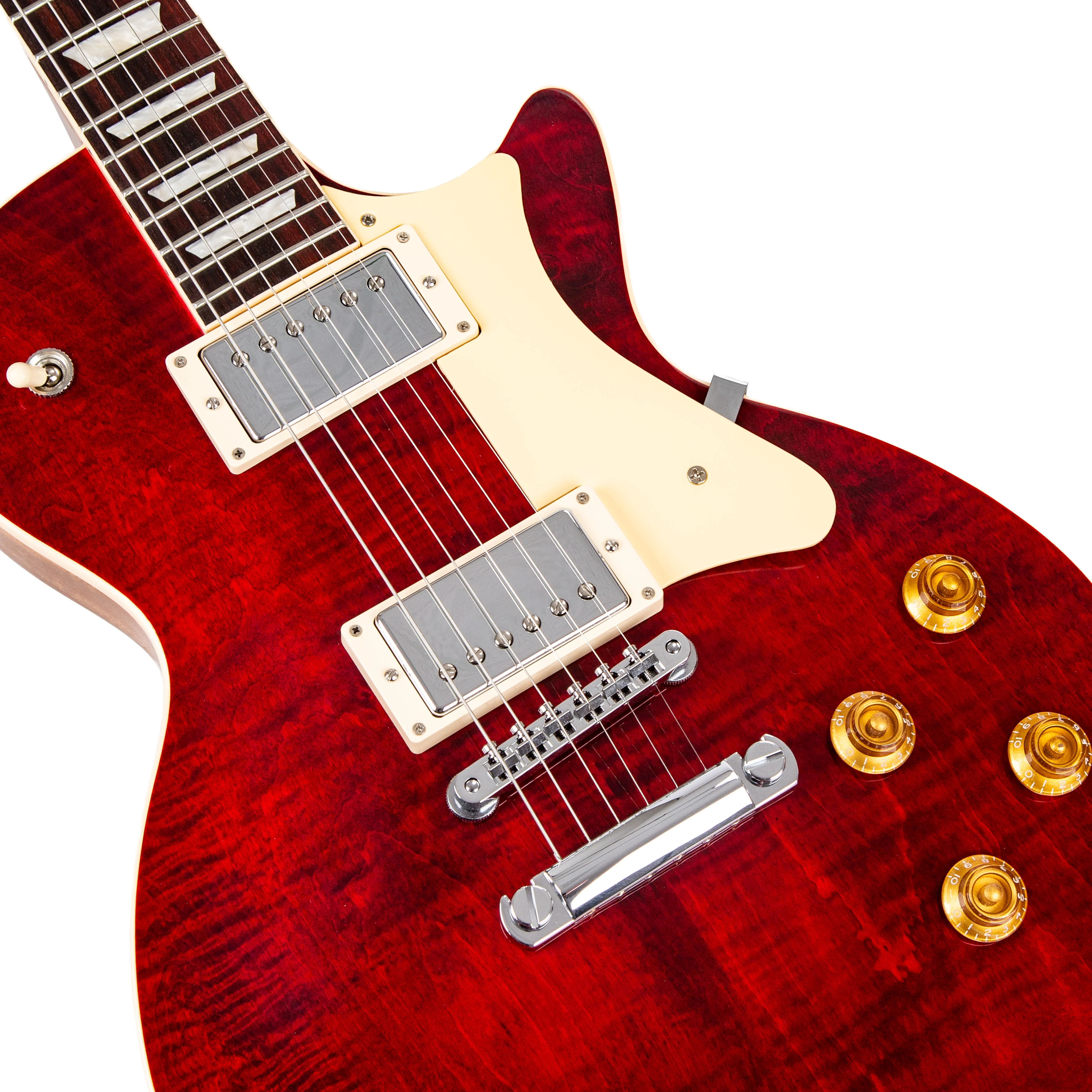Heritage Standard II Collection H-150 Electric Guitar with Case, Wine Red - Image 3