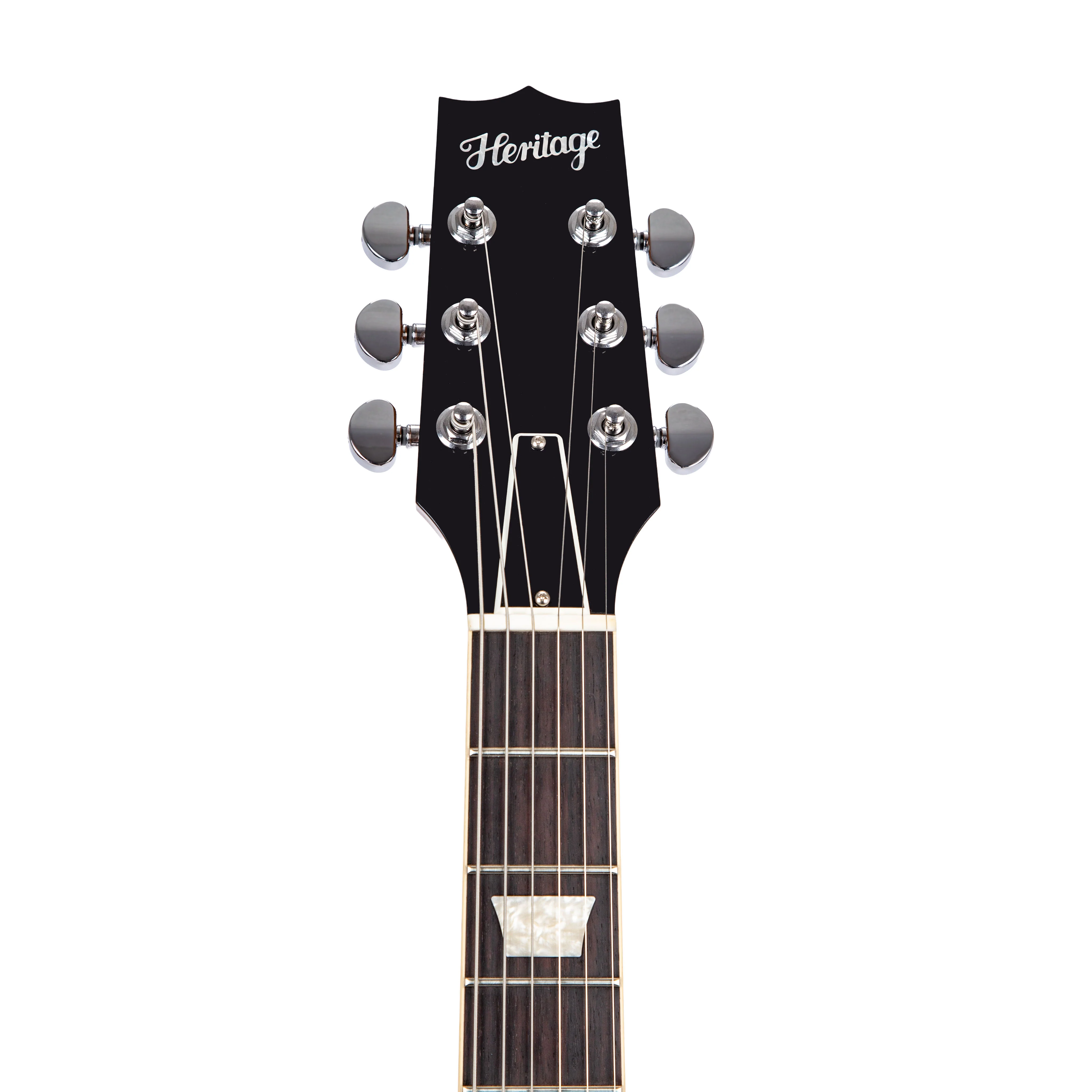 Heritage Standard II Collection H-150 P90 Electric Guitar with Case, Dirty Lemon Burst - Image 4