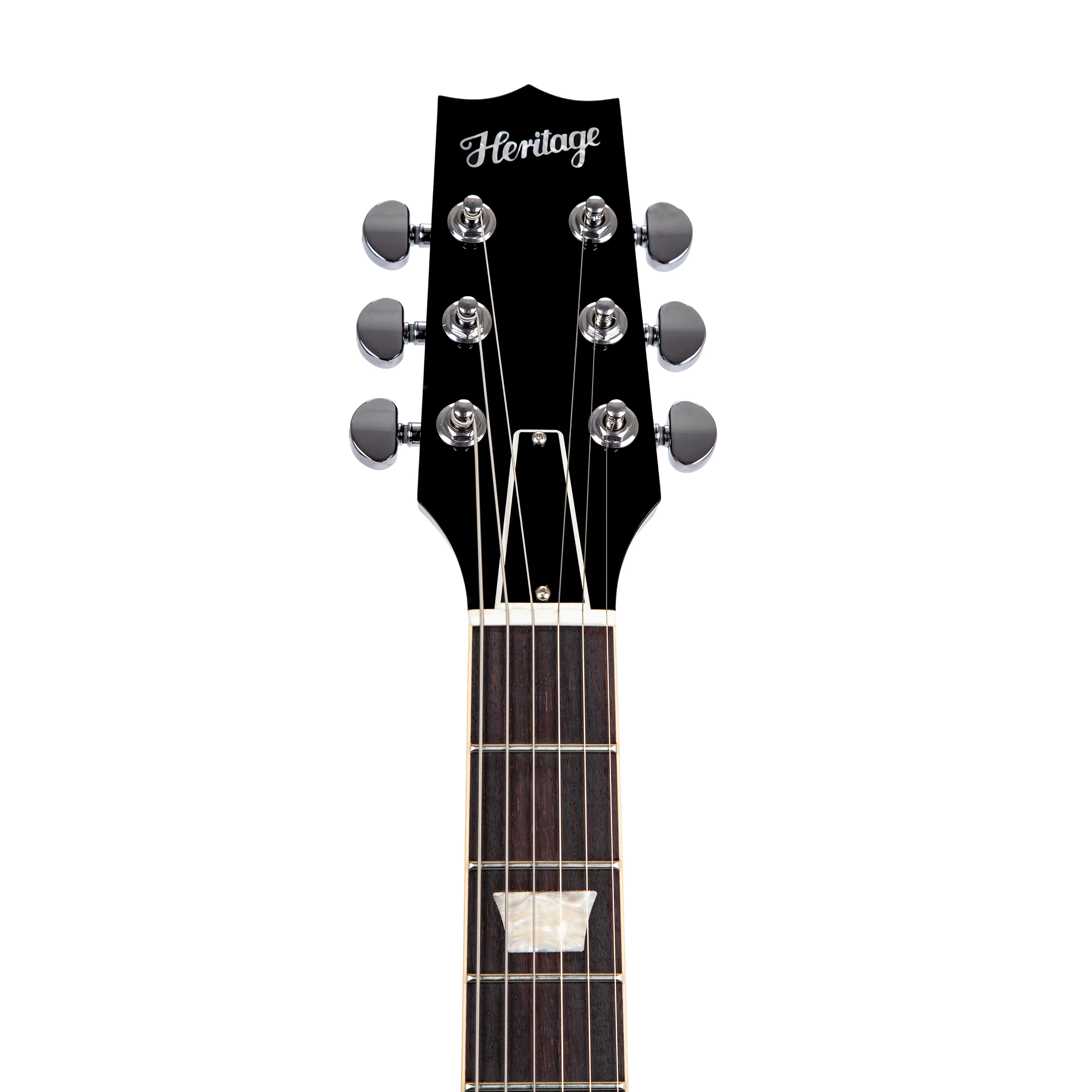 Heritage Standard II Collection H-150 P90 Electric Guitar with Case, Ebony - Image 4