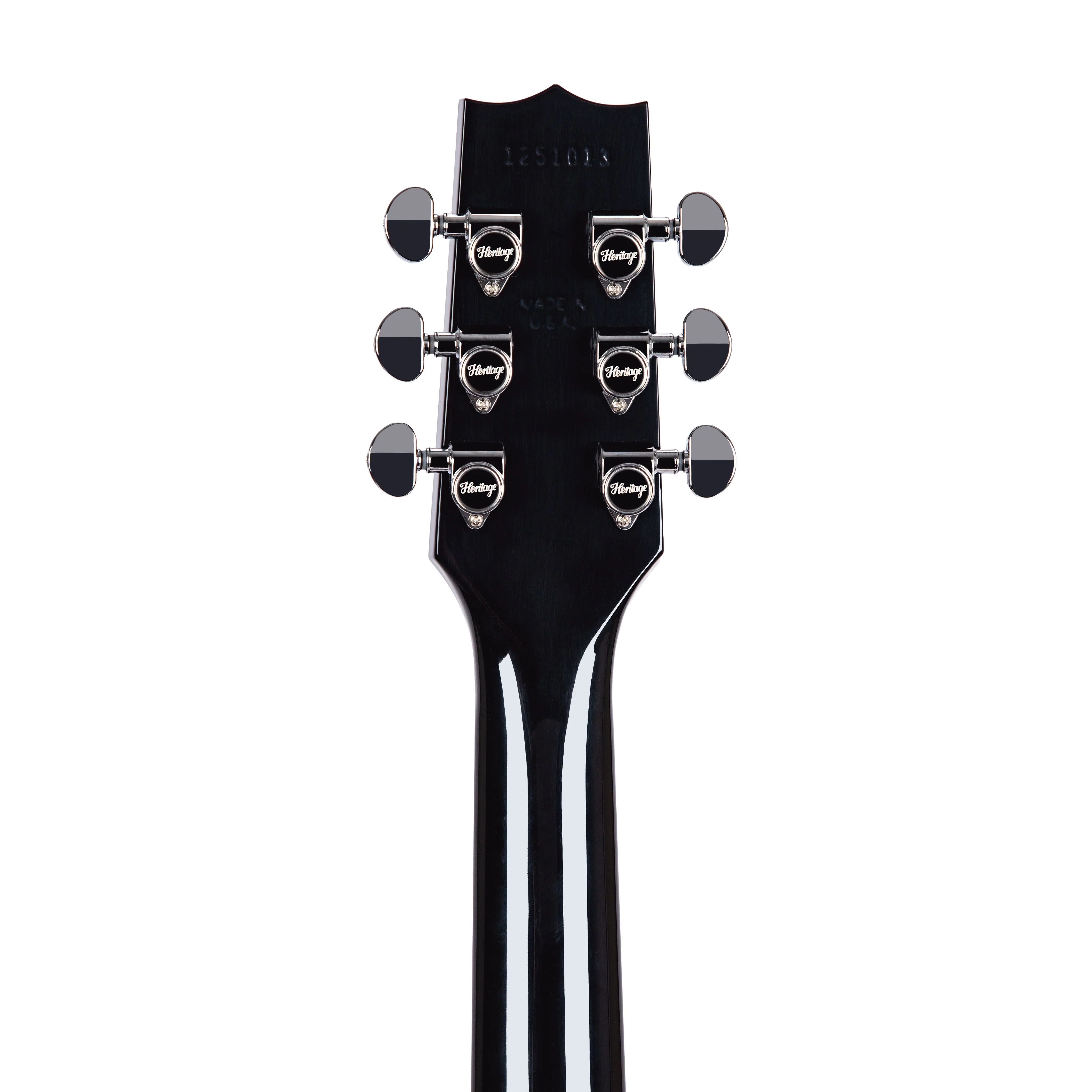 Heritage Standard II Collection H-150 P90 Electric Guitar with Case, Ebony - Image 5
