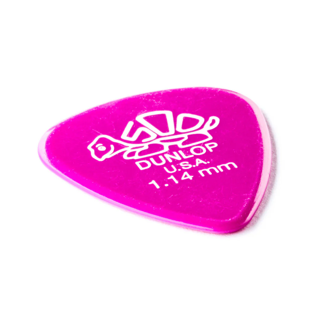 Jim Dunlop 41 Delrin 500 Pick, 1.14mm, 12-Pack - Image 3