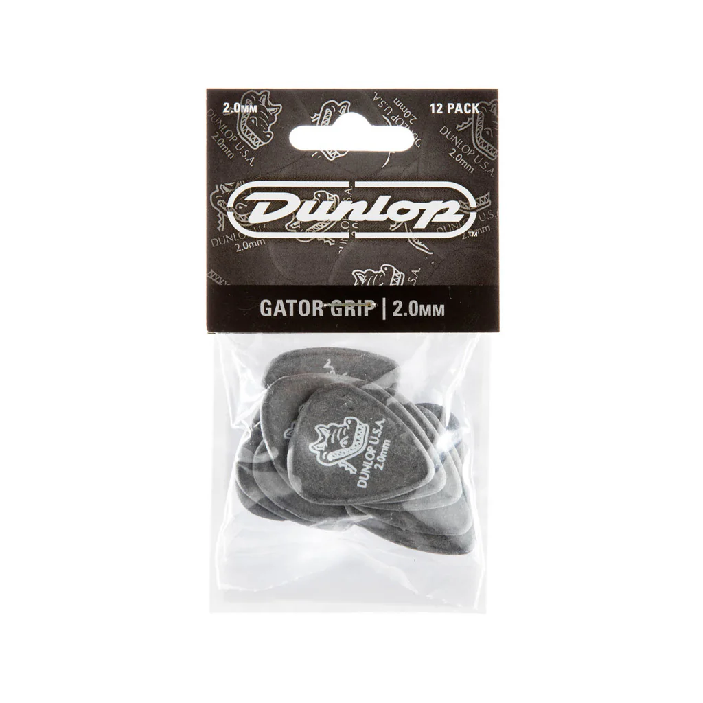 Jim Dunlop 417 Gator Grip Pick, 2.00mm, 12-Pack - Image 4