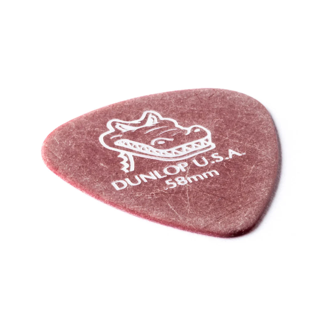 Jim Dunlop 417 Gator Grip Pick, .58mm, 12-Pack - Image 3