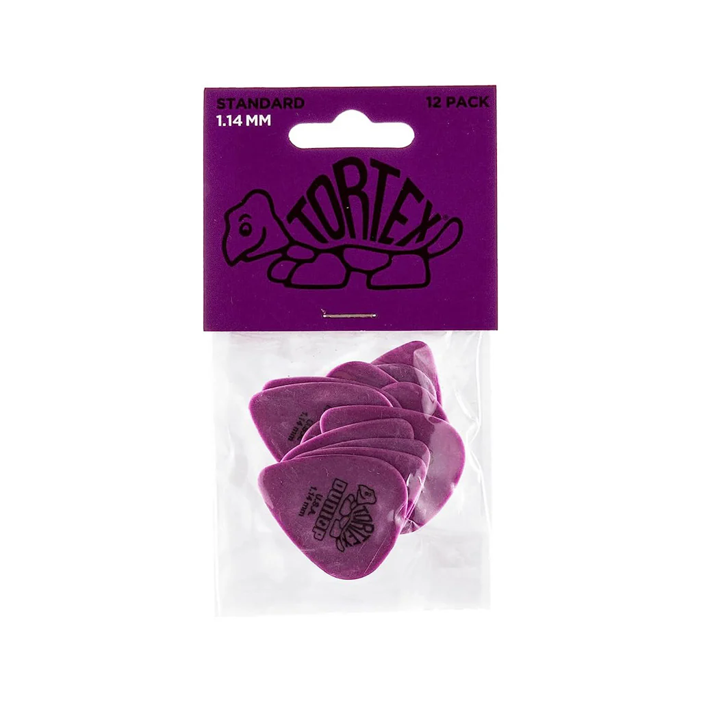 Jim Dunlop 418 Tortex Standard Pick, 1.14mm, 12-Pack - Image 4