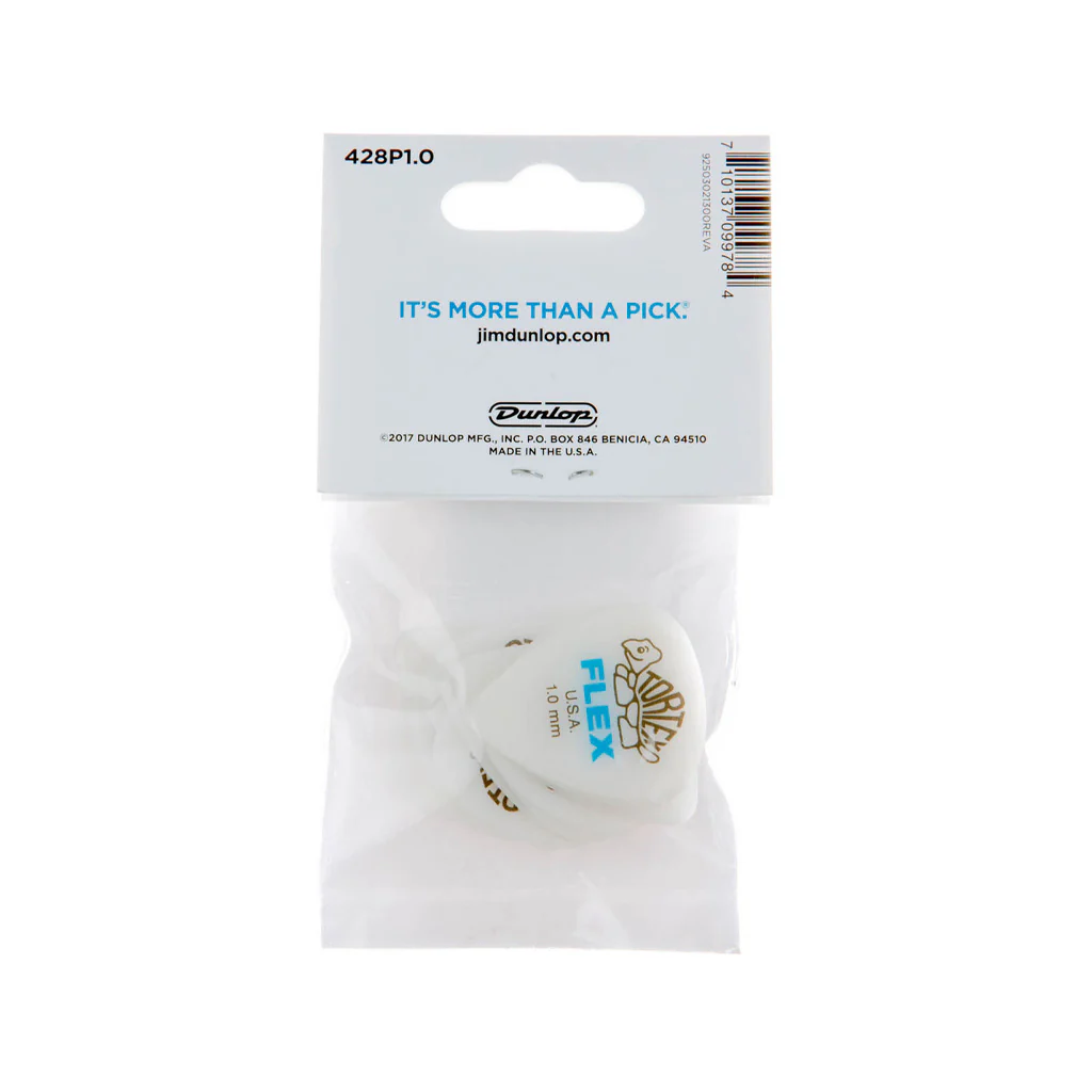 Jim Dunlop 428 Tortex Flex Standard Pick, 1.00mm, 12-Pack - Image 4