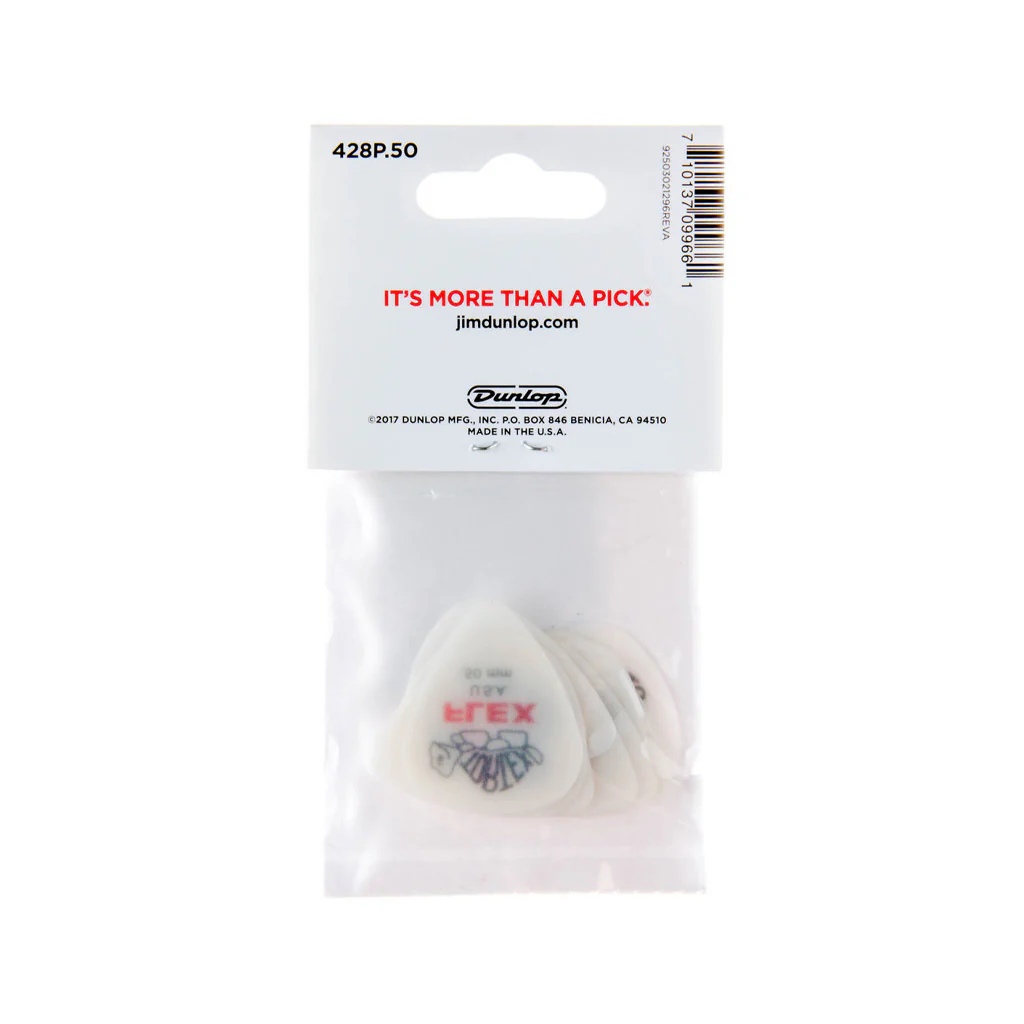 Jim Dunlop 428 Tortex Flex Standard Pick, .50mm, 12-Pack - Image 4