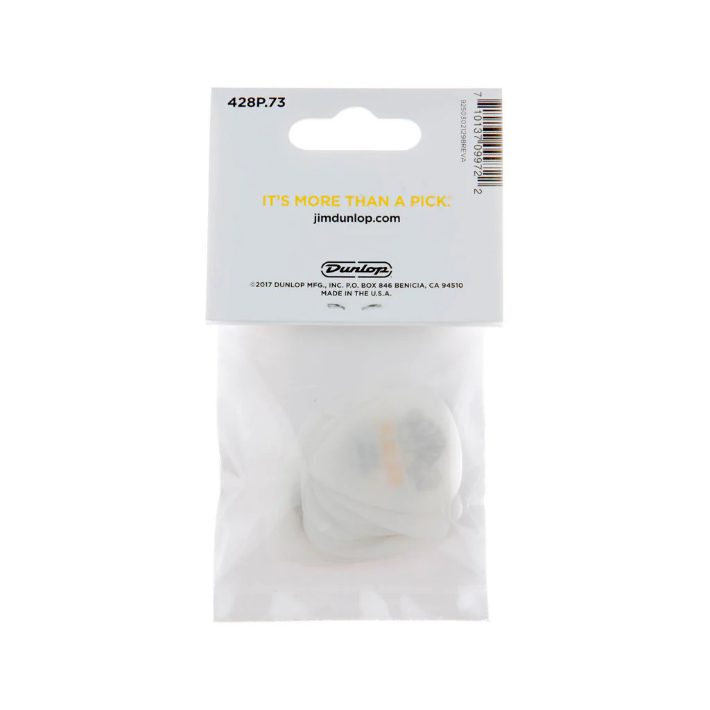 Jim Dunlop 428 Tortex Flex Standard Pick, .73mm, 12-Pack - Image 4
