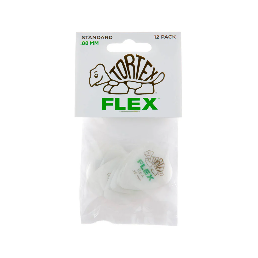 Jim Dunlop 428 Tortex Flex Standard Pick, .88mm, 12-Pack - Image 3