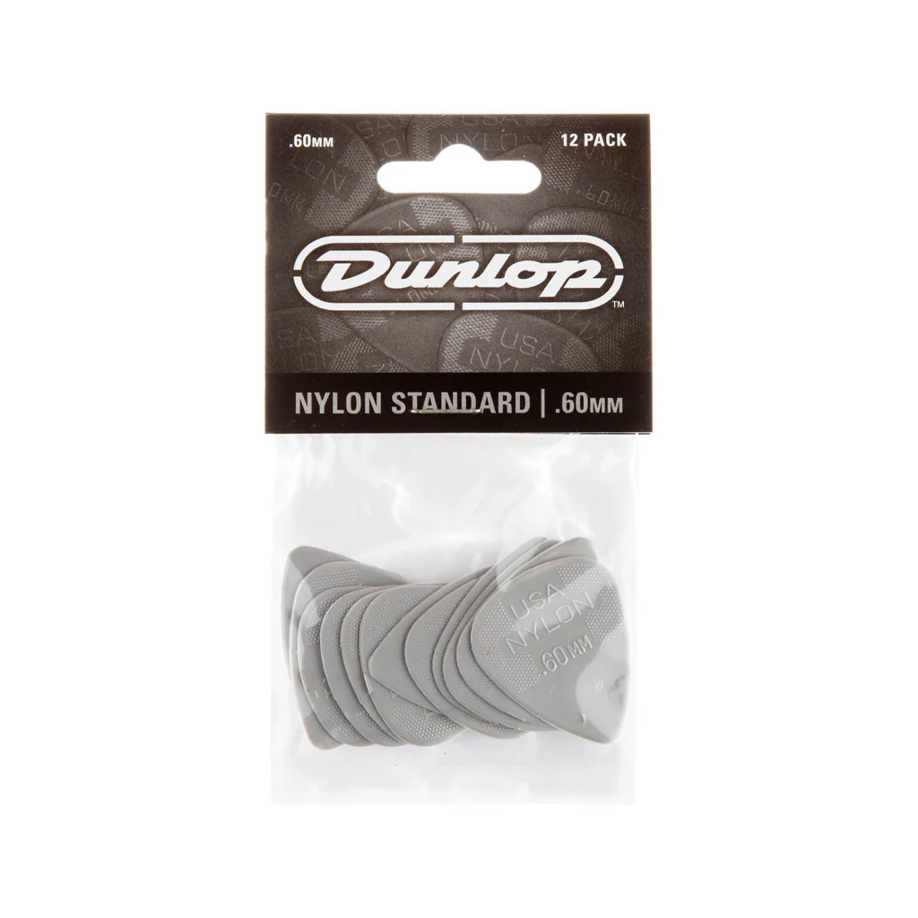 Jim Dunlop 44 Nylon Standard Pick, .60mm, 12-Pack - Image 4