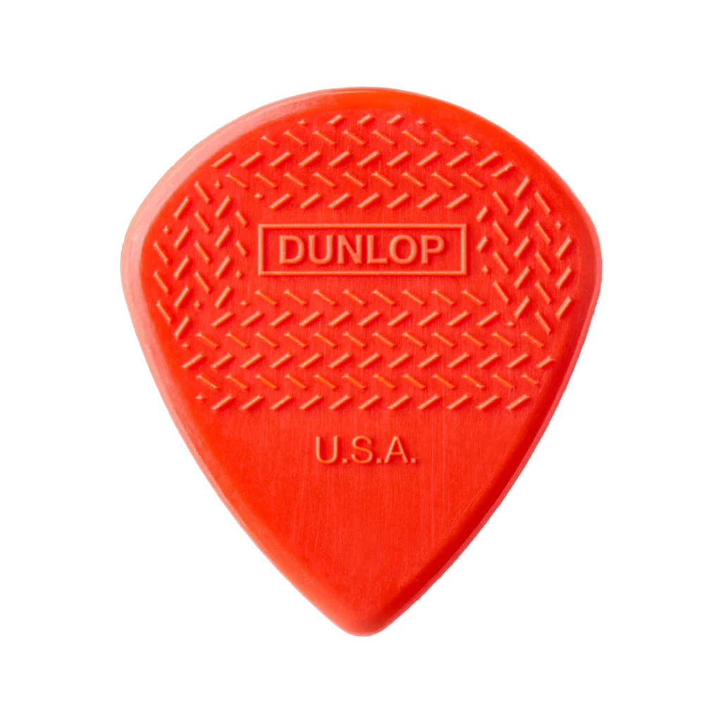 Jim Dunlop 471-3N Max-Grip Jazz III Nylon Pick, 6-Pack - Image 2