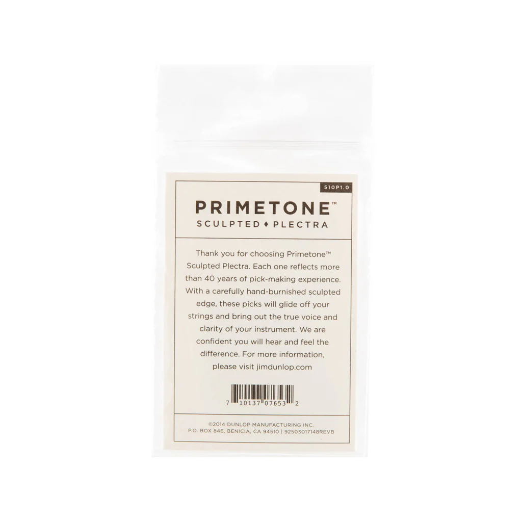 Jim Dunlop 510 Primetone Standard Grip Pick, 1.0mm, 3-Pack - Image 2