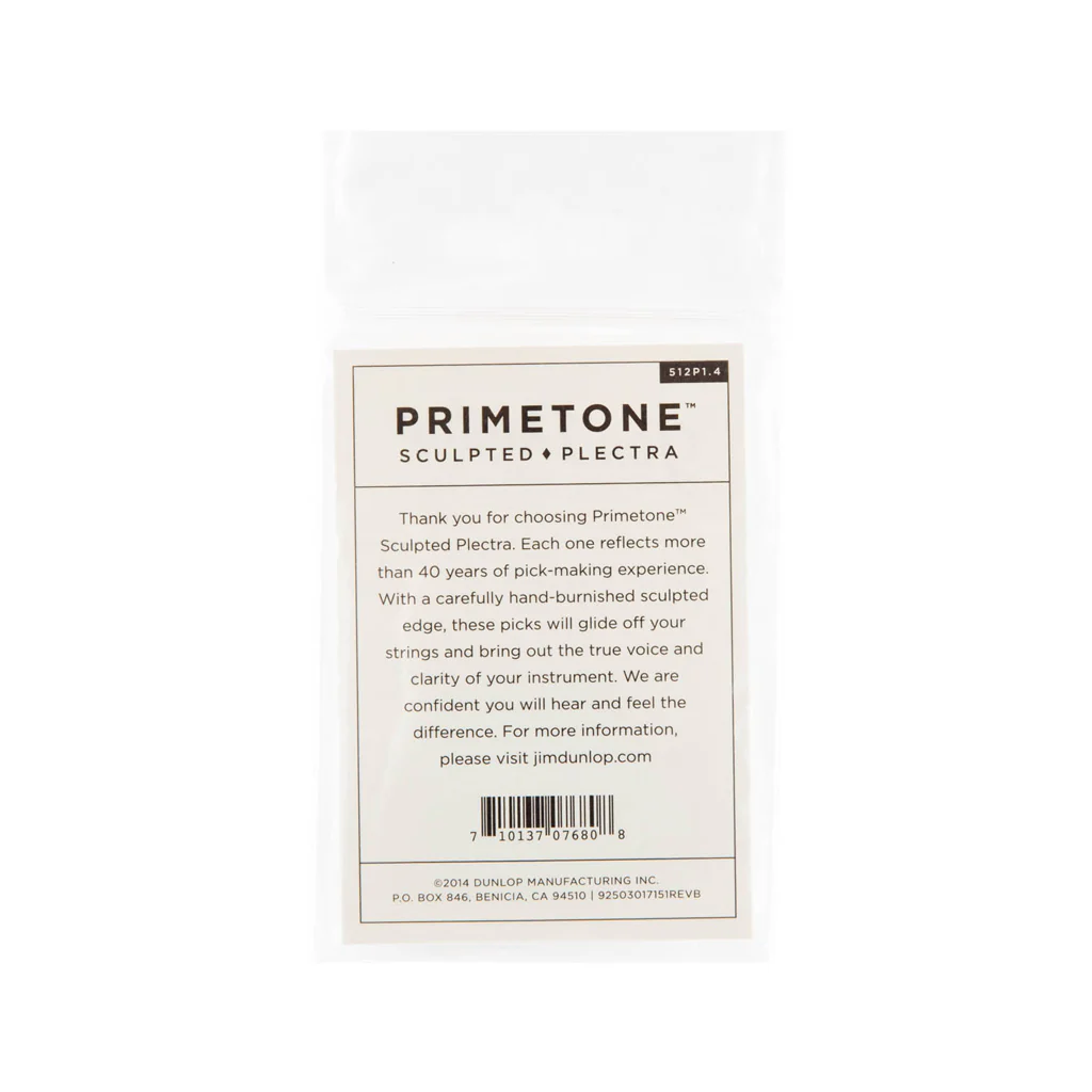 Jim Dunlop 512 Primetone Triangle Grip Pick, 1.4mm, 3-Pack - Image 2
