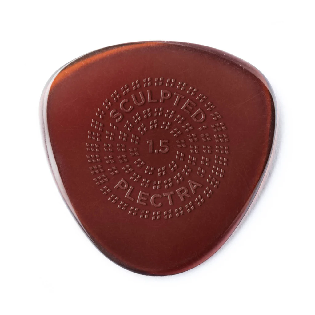 Jim Dunlop 514 Primetone Semi-Round Grip Pick, 1.5mm, 3-Pack - Image 2