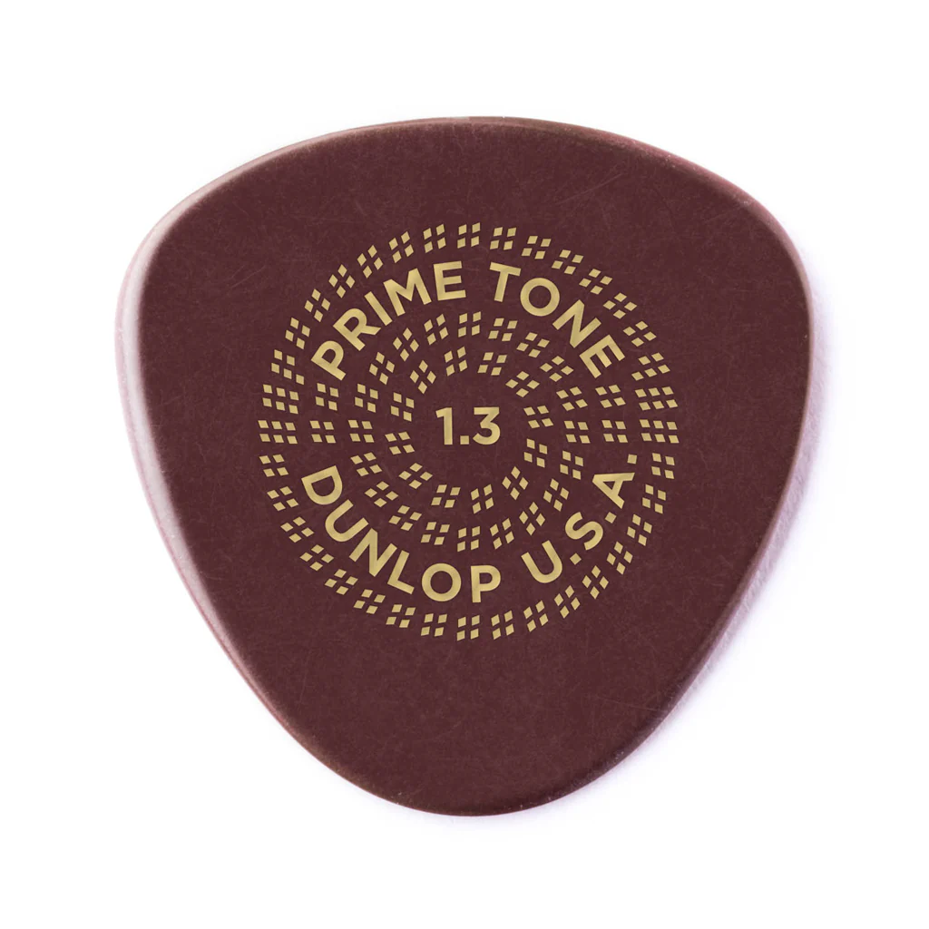 Jim Dunlop 514 Primetone Semi-Round Smooth Pick, 1.3mm, 3-Pack - Image 3