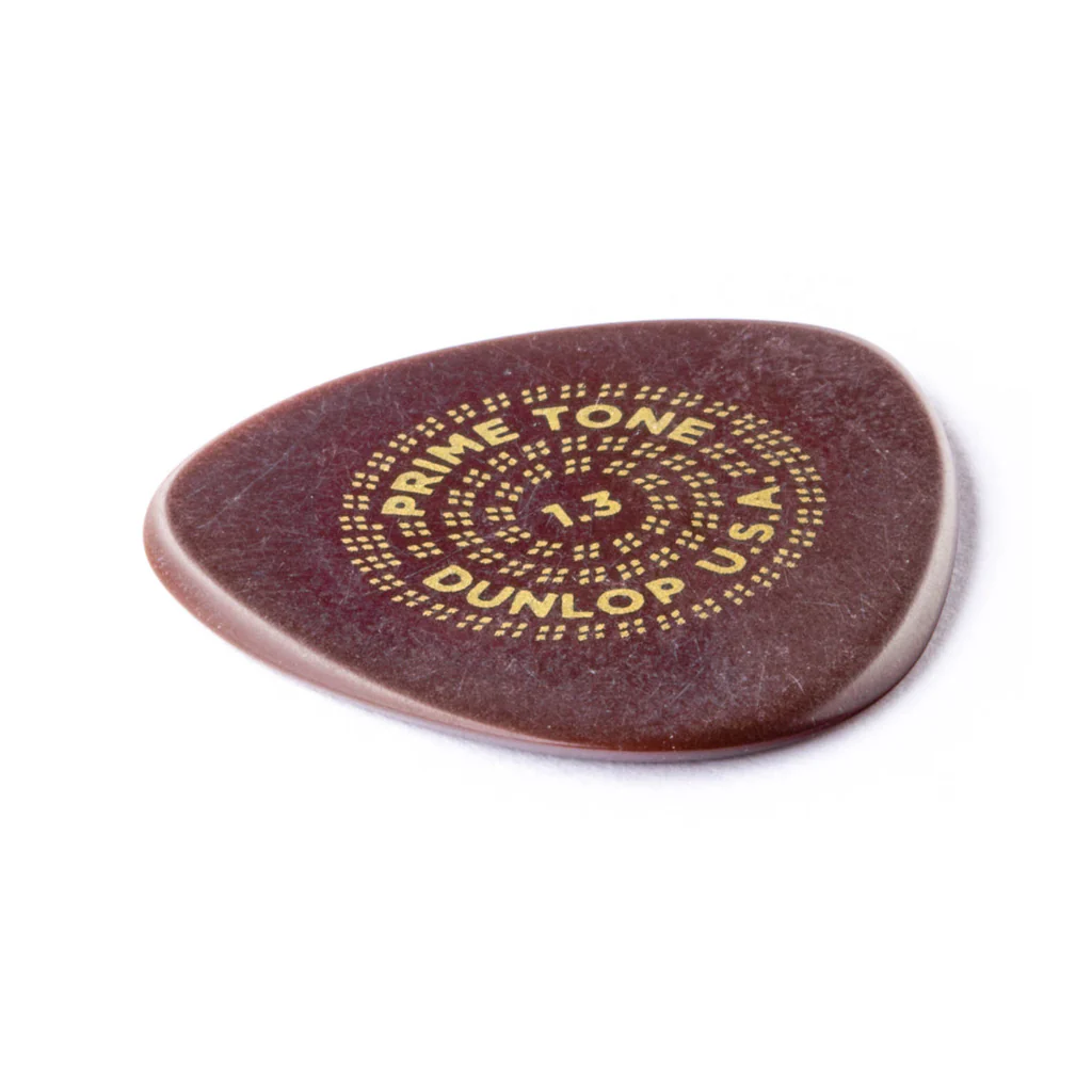 Jim Dunlop 514 Primetone Semi-Round Smooth Pick, 1.3mm, 3-Pack - Image 4