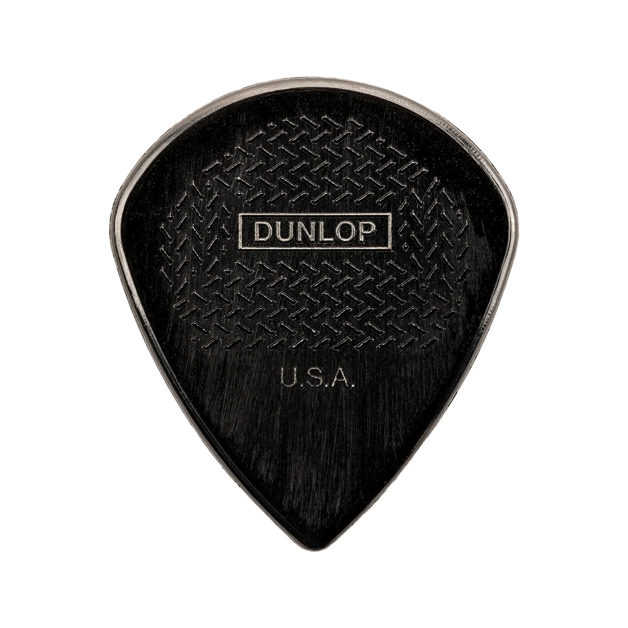 Jim Dunlop 581PXLS Stiffo Max Grip Jazz III XL Guitar Picks, 1.38mm, 6-Pack - Image 2