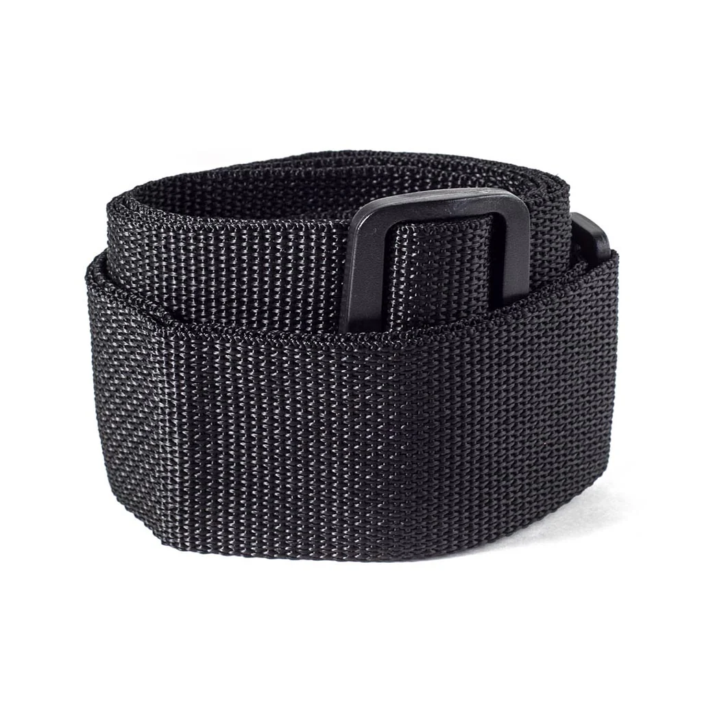 Jim Dunlop D07-01BK Poly Guitar Strap, Black - Image 2