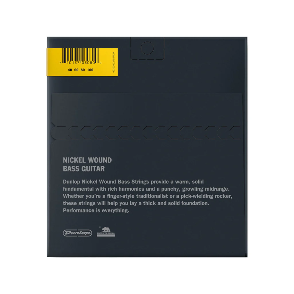 Jim Dunlop DBN40100 Nickel Wound Bass 4-String Set, 40-100 - Image 2