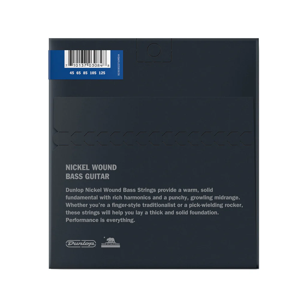 Jim Dunlop DBN45125 Nickel Wound Bass 5-String Set, 45-125 - Image 2