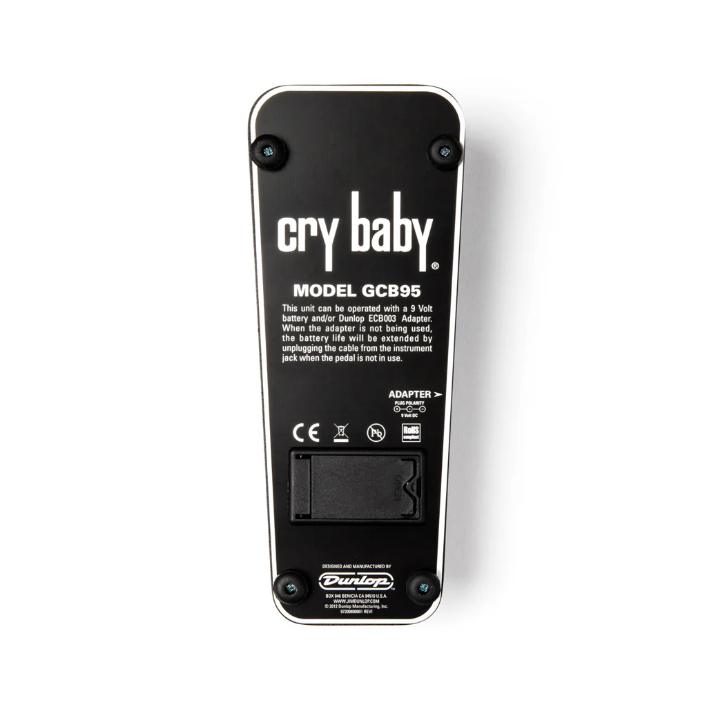 Jim Dunlop GCB95 Cry Baby Original Wah Guitar Effects Pedal - Image 6