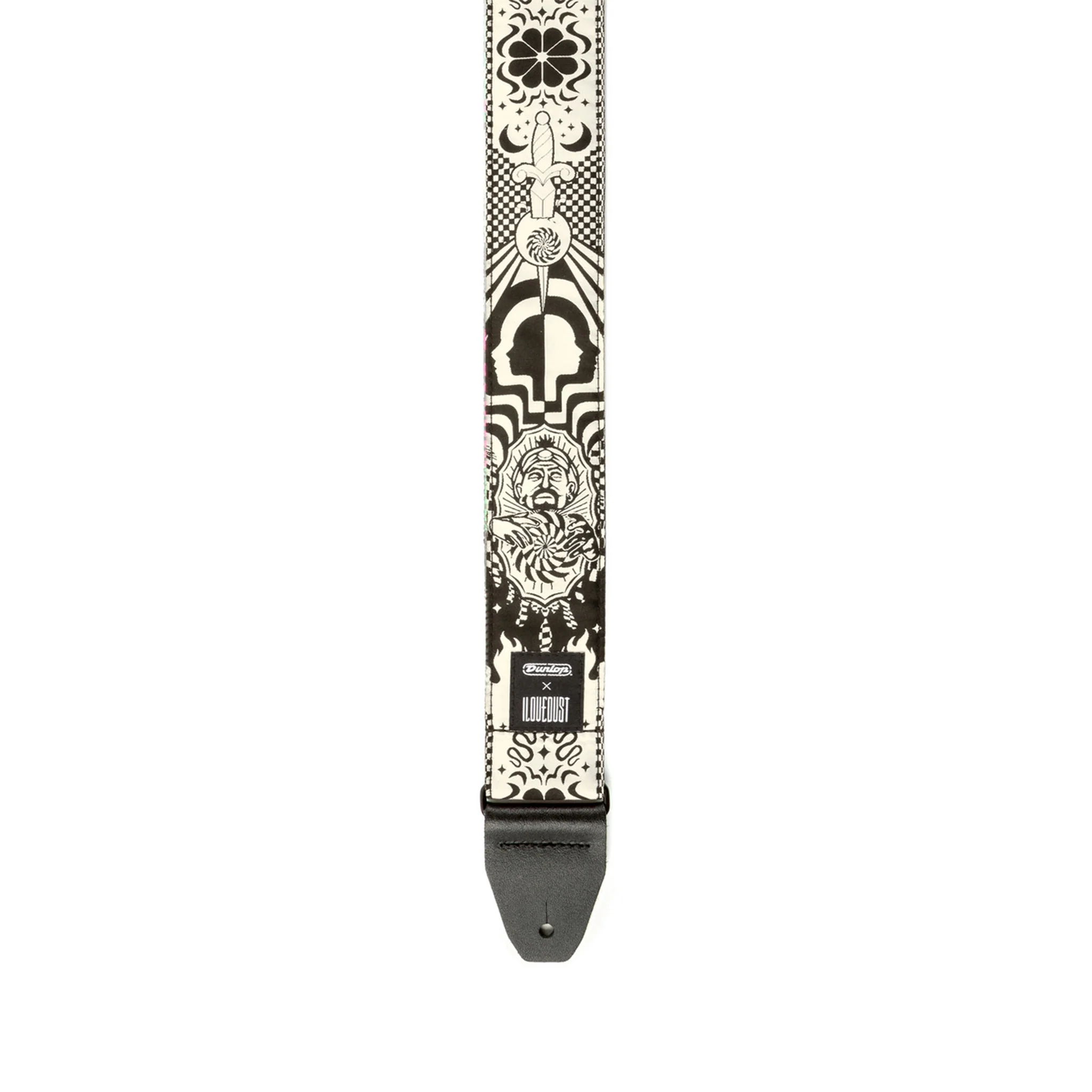 Jim Dunlop ILD15 I Love Dust Night Spells Guitar Strap - Image 2