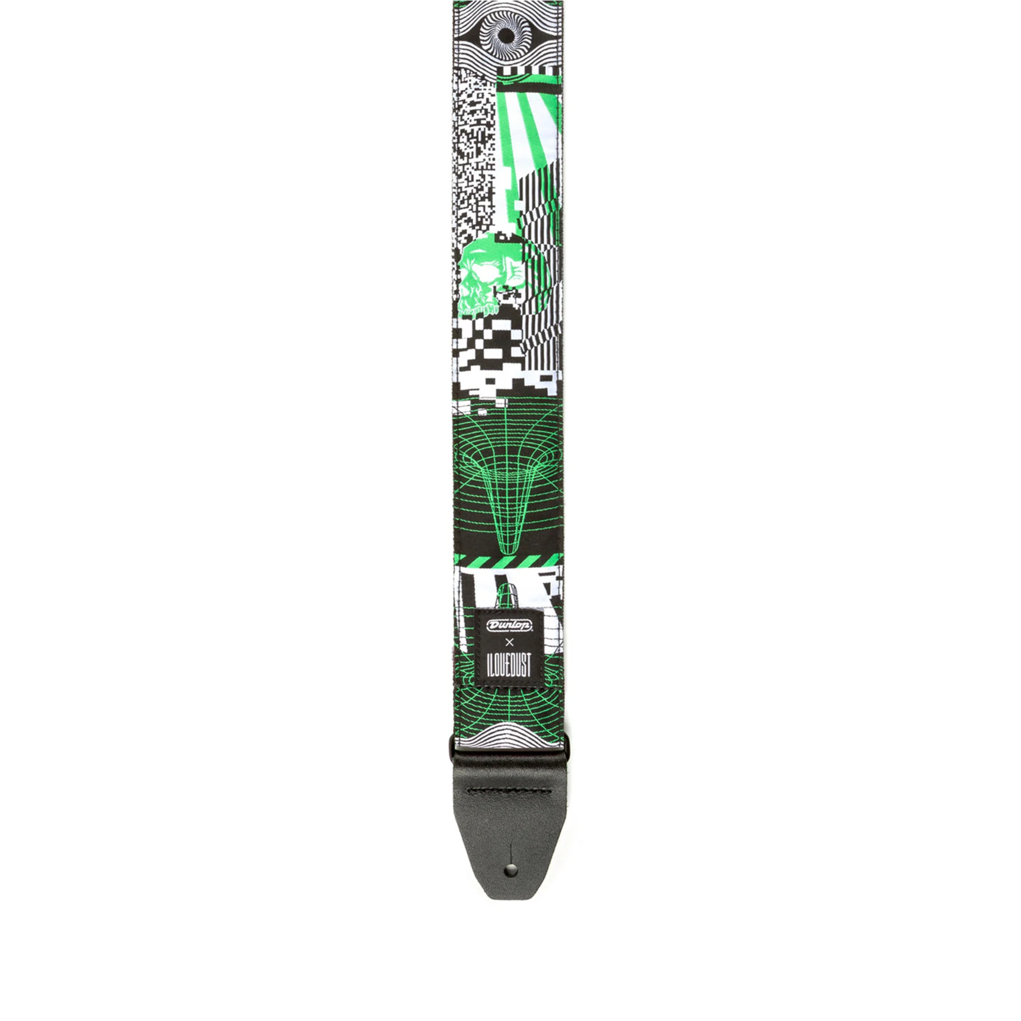 Jim Dunlop ILD16 I Love Dust Tempest Fuzz Guitar Strap - Image 2