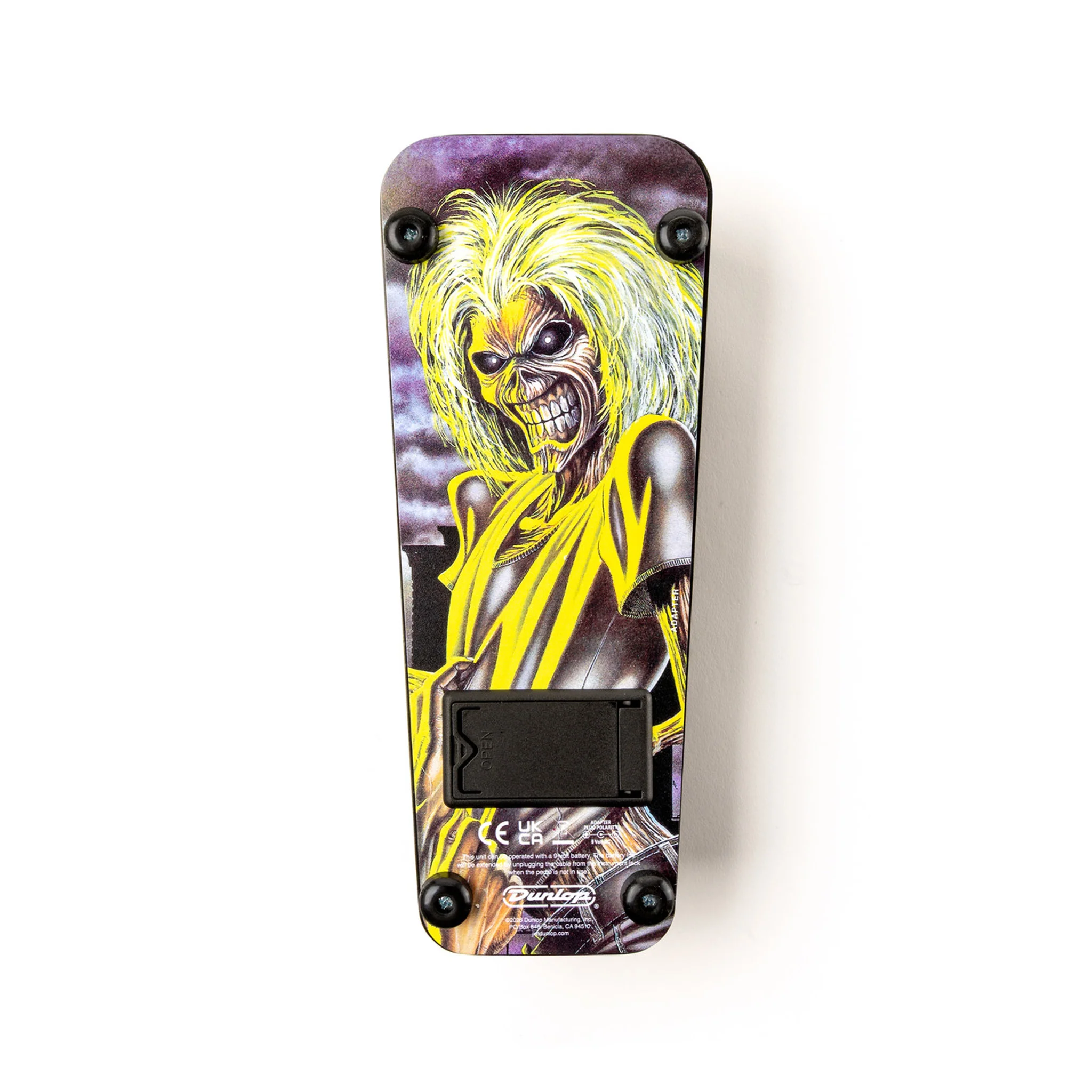 Jim Dunlop Iron Maiden Killers Cry Baby Wah Guitar Effects Pedal - Image 5