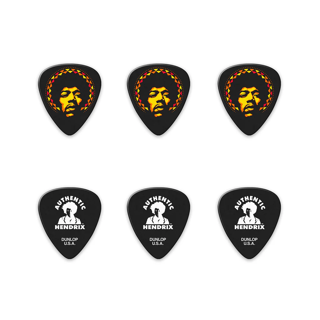 Jim Dunlop JH-PT16H Jimi Hendrix Aura Mandala Pick Tin - Image 2