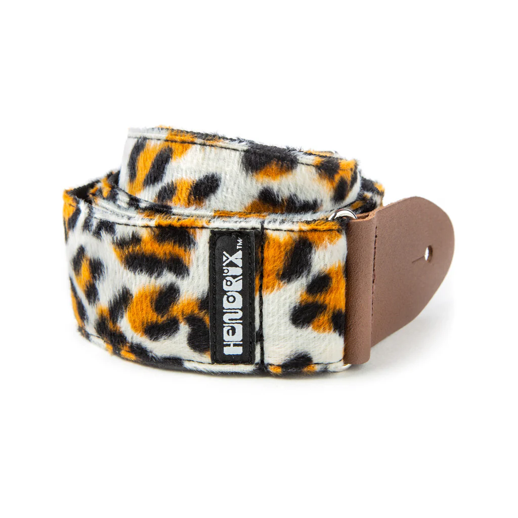 Jim Dunlop JH13 Jimi Hendrix Live In Maui Guitar Strap, Leopard - Image 2