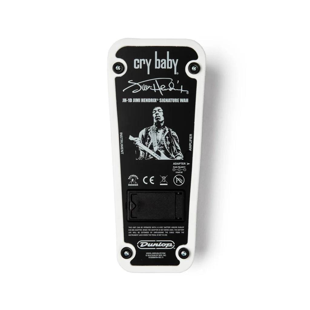 Jim Dunlop JH1D Jimi Hendrix Cry Baby Wah Guitar Effects Pedal - Image 6