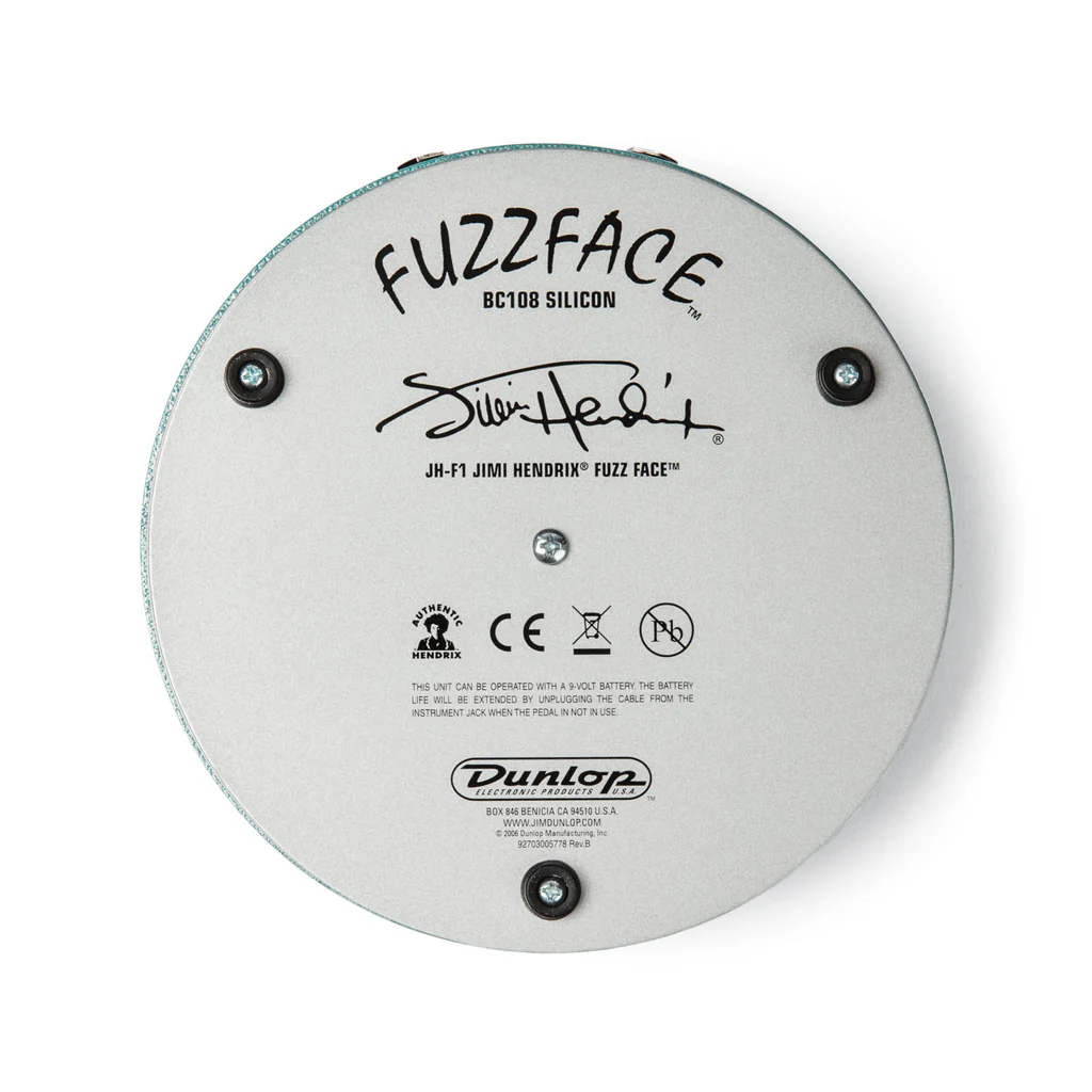 Jim Dunlop JHF1 Jimi Hendrix Fuzz Face Distortion Guitar Effects Pedal - Image 6