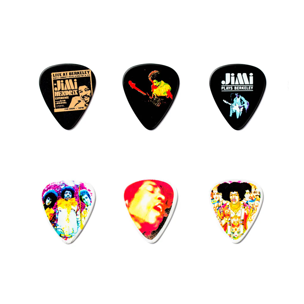 Jim Dunlop JHPT03H Jimi Hendrix Electric Ladyland Pick Tin, Heavy - Image 2