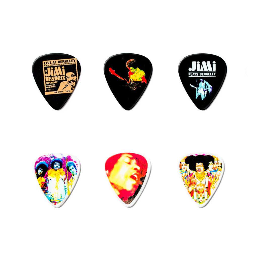 Jim Dunlop JHPT04H Jimi Hendrix Band of Gypsy Pick Tin, Heavy - Image 2