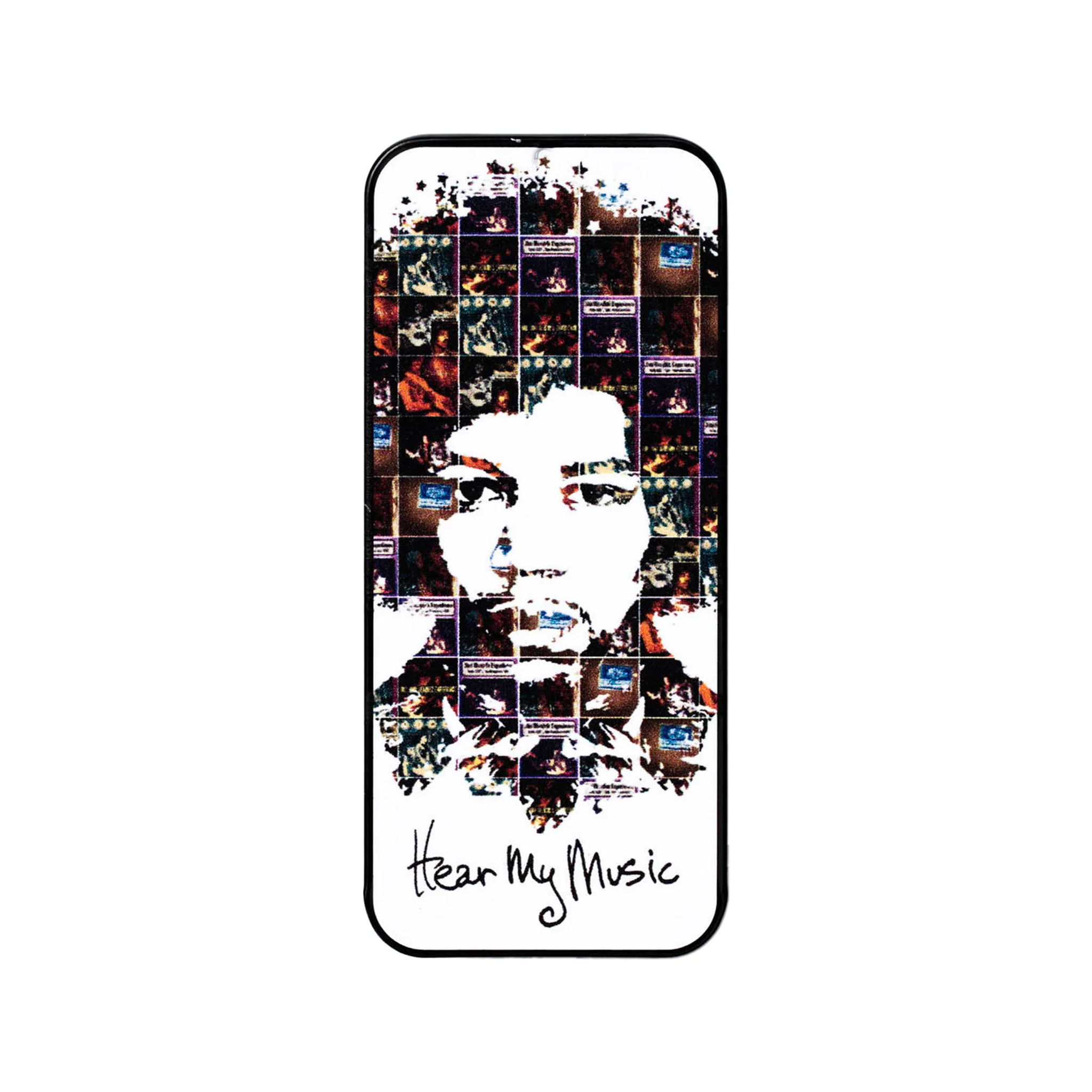 Jim Dunlop JHPT07M Jimi Hendrix Hear My Music Pick Tin, Medium - Image 2