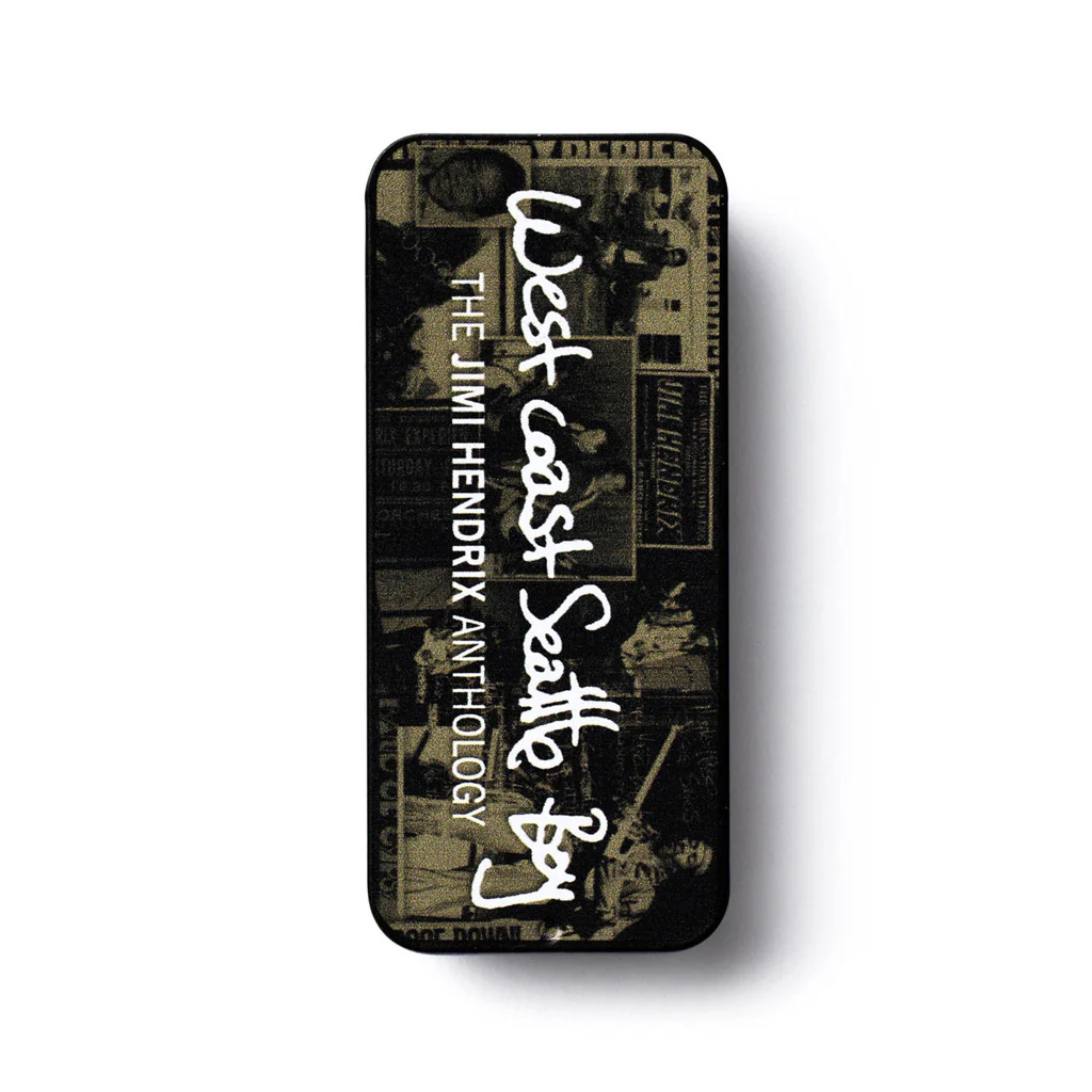 Jim Dunlop JHPT10H Jimi Hendrix West Coast Boy Heavy Pick Tin - Image 3